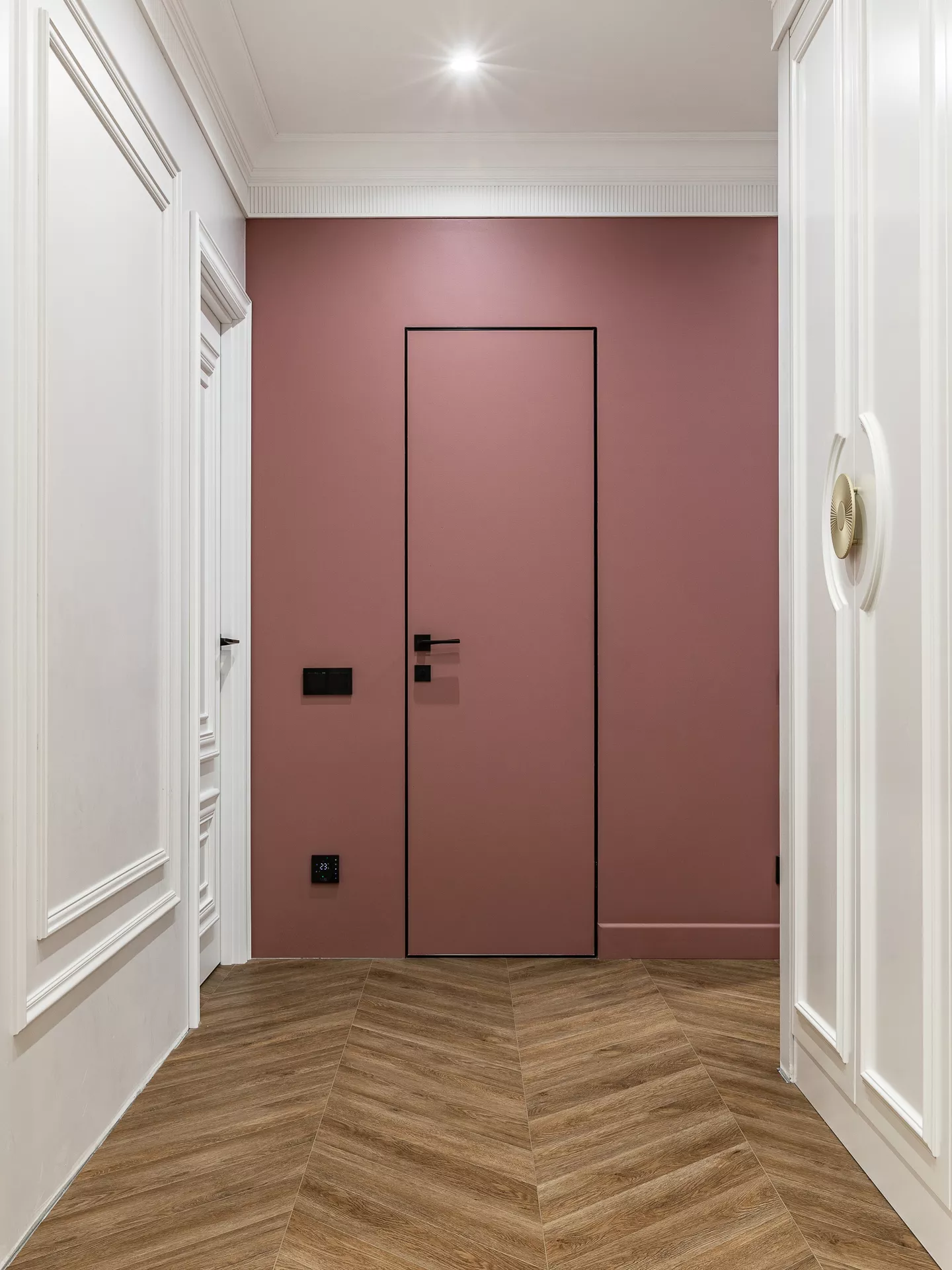 Design of an apartment of 85 m² in Moscow. LCD Luchi