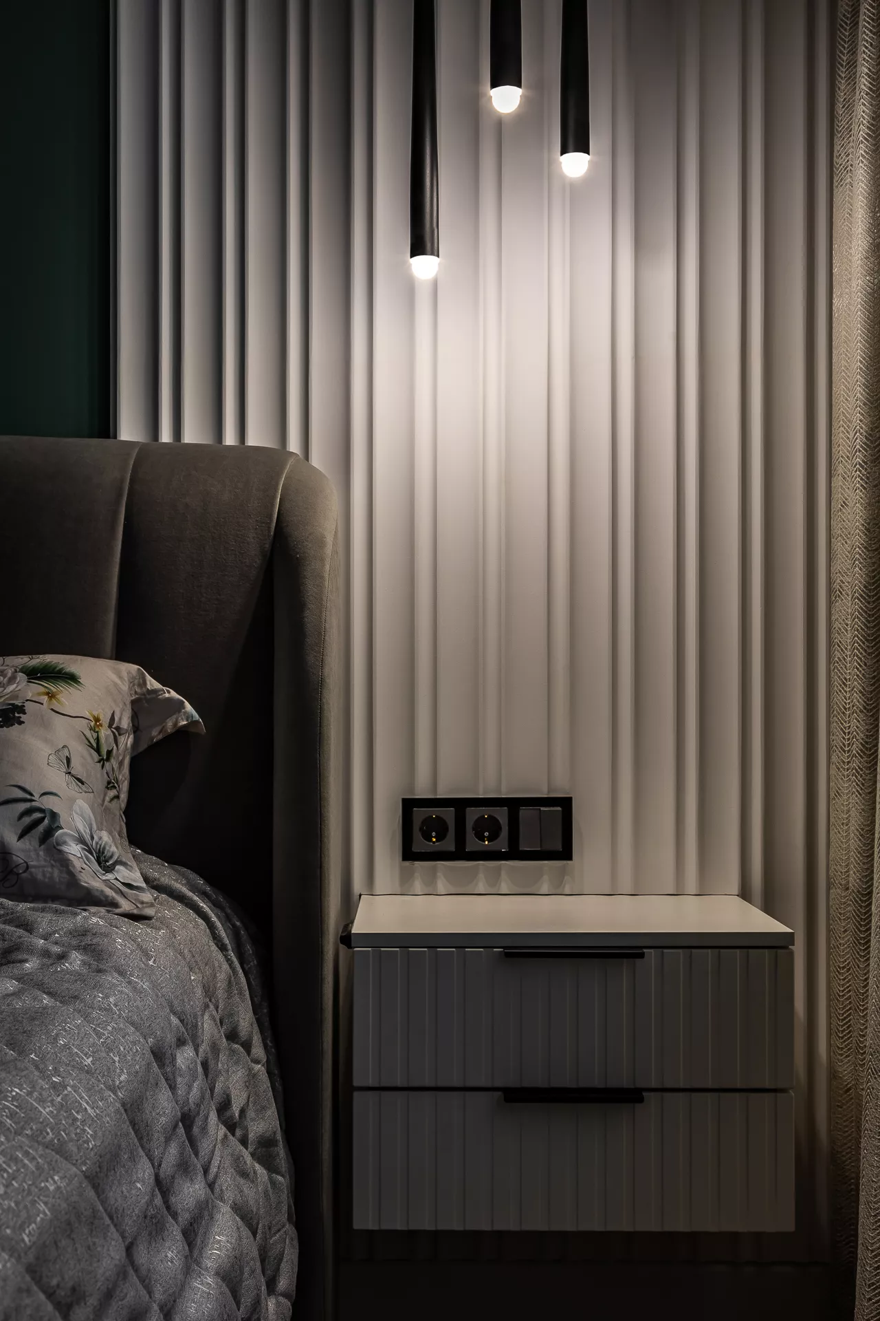 Design of an apartment of 85 m² in Moscow. LCD Luchi