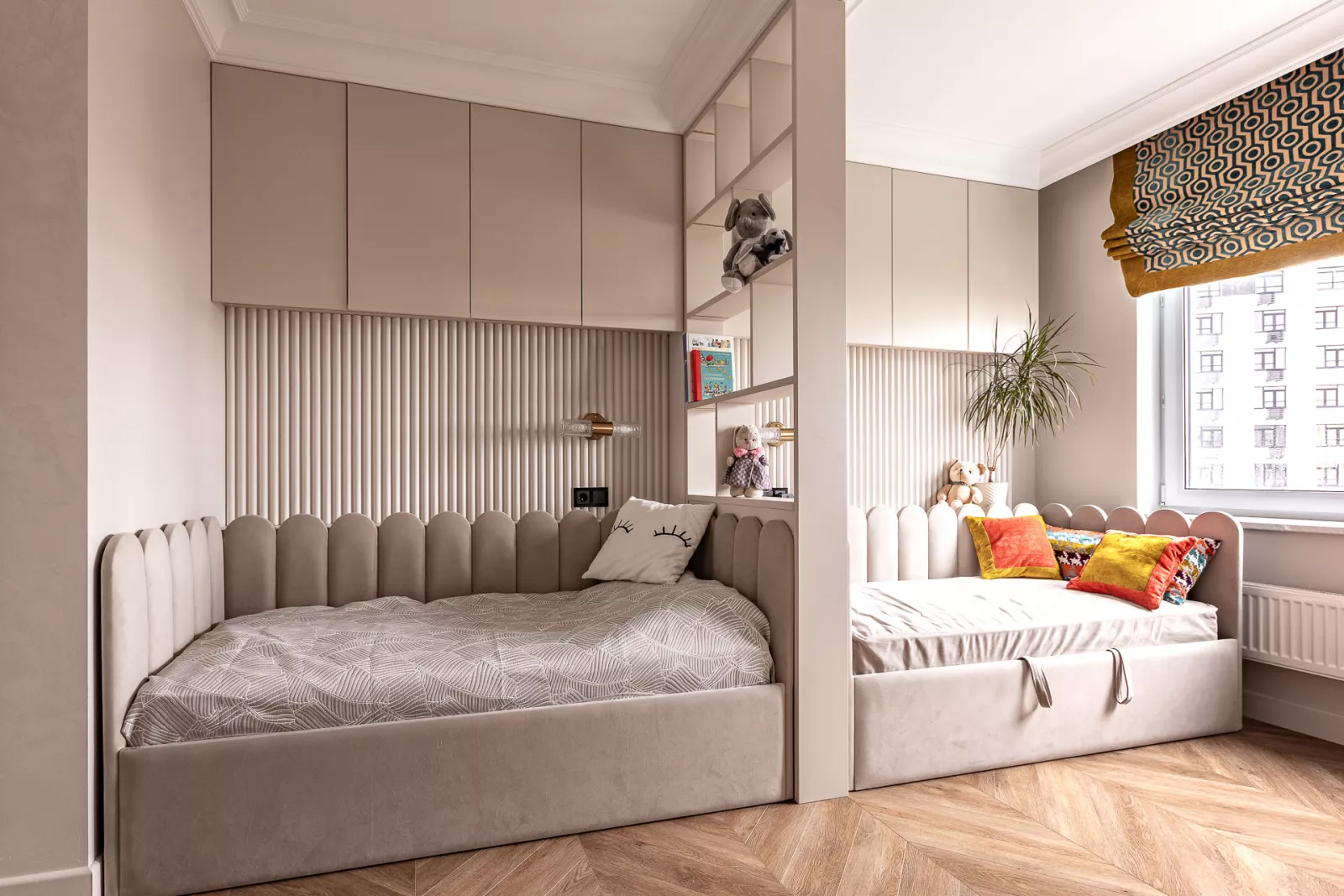 Design of an apartment of 85 m² in Moscow. LCD Luchi