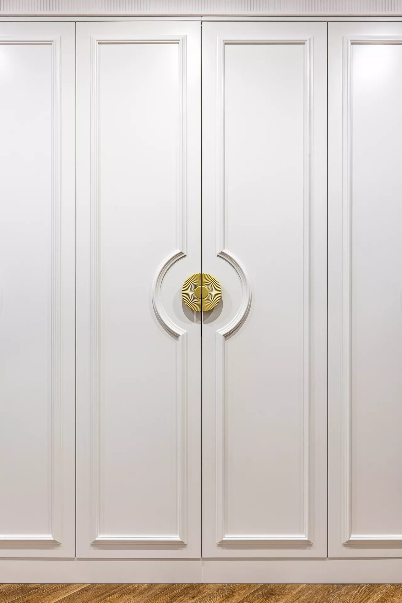 Design of an apartment of 85 m² in Moscow. LCD Luchi
