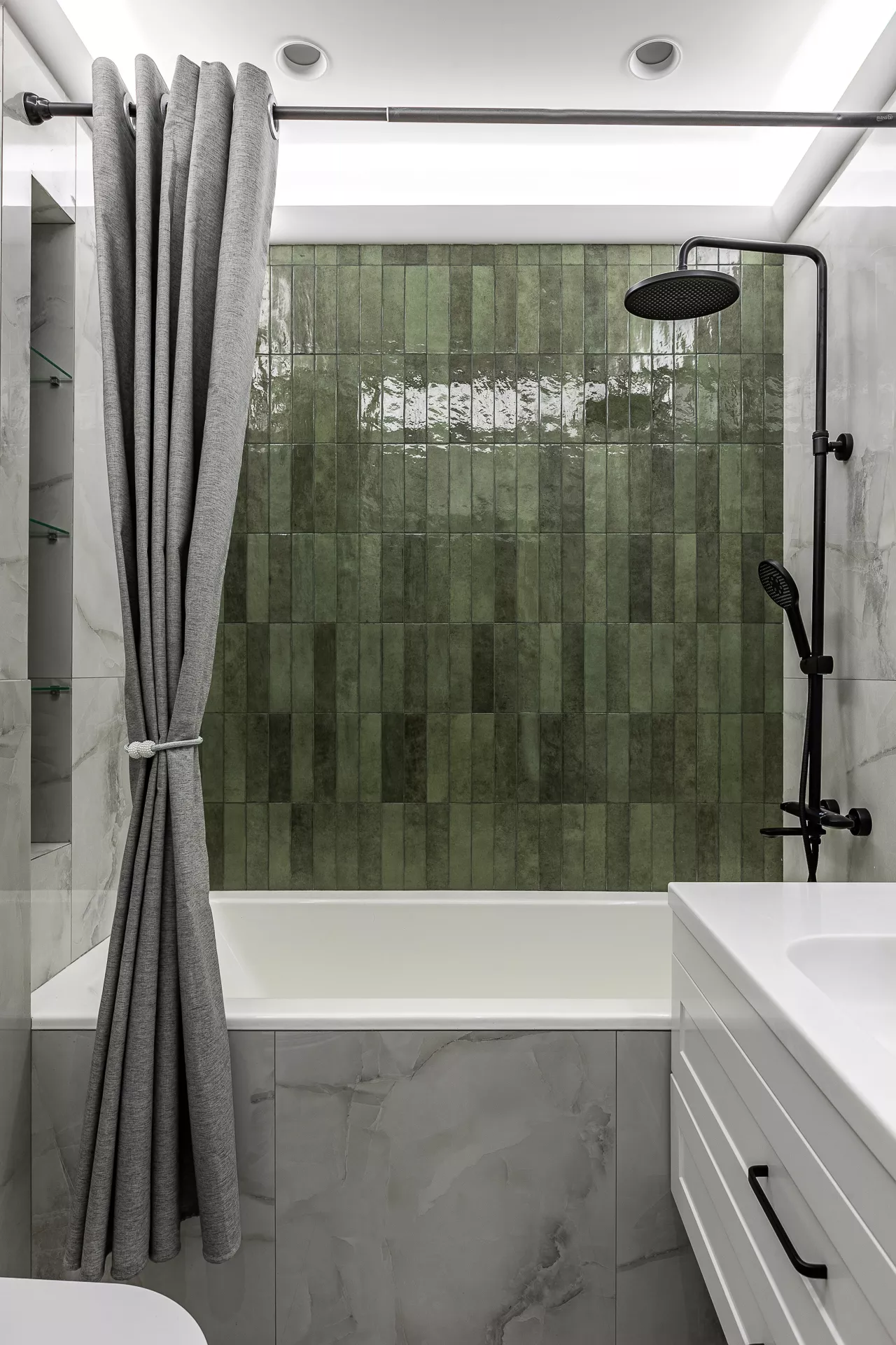 Design of an apartment of 85 m² in Moscow. LCD Luchi