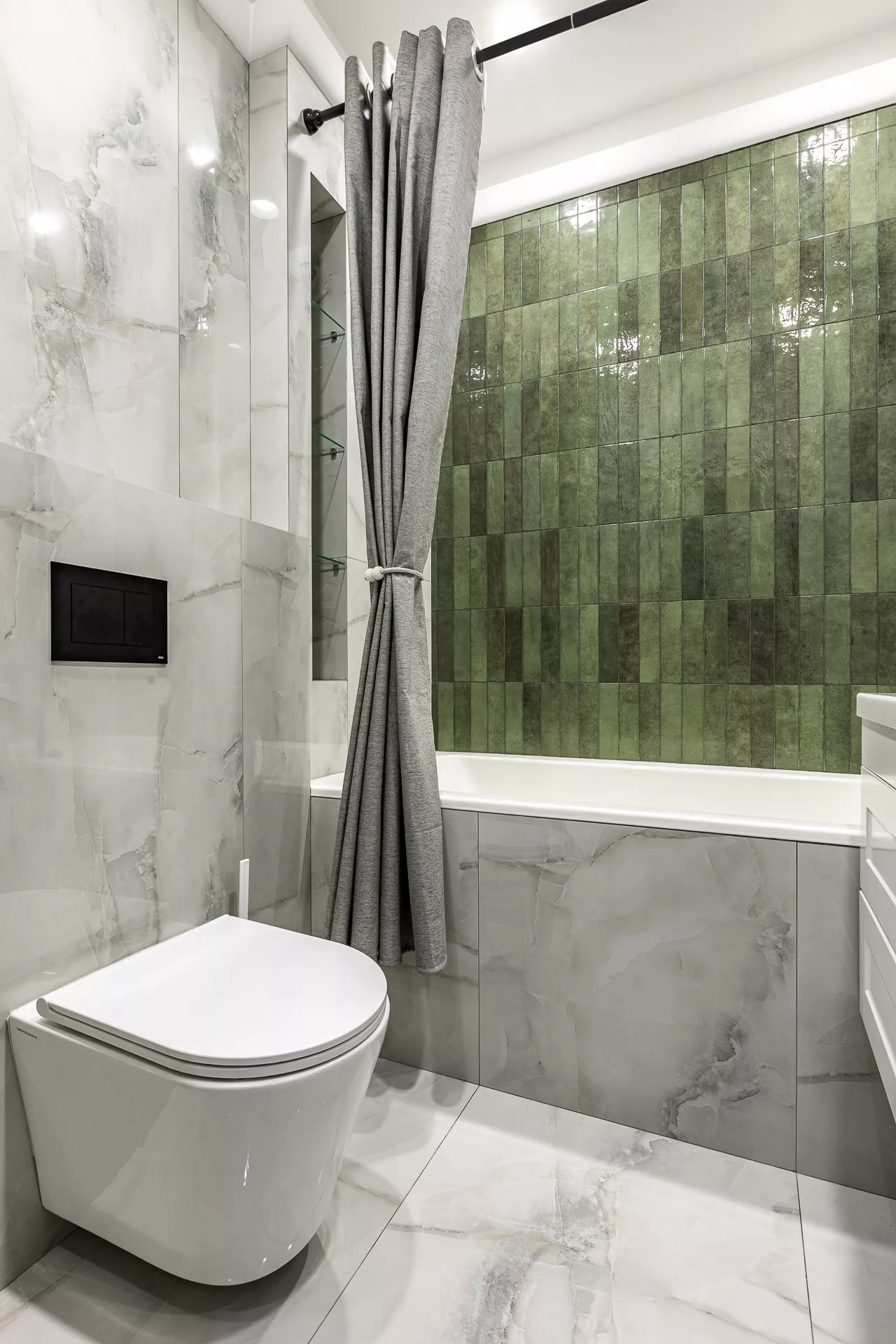 Design of an apartment of 85 m² in Moscow. LCD Luchi