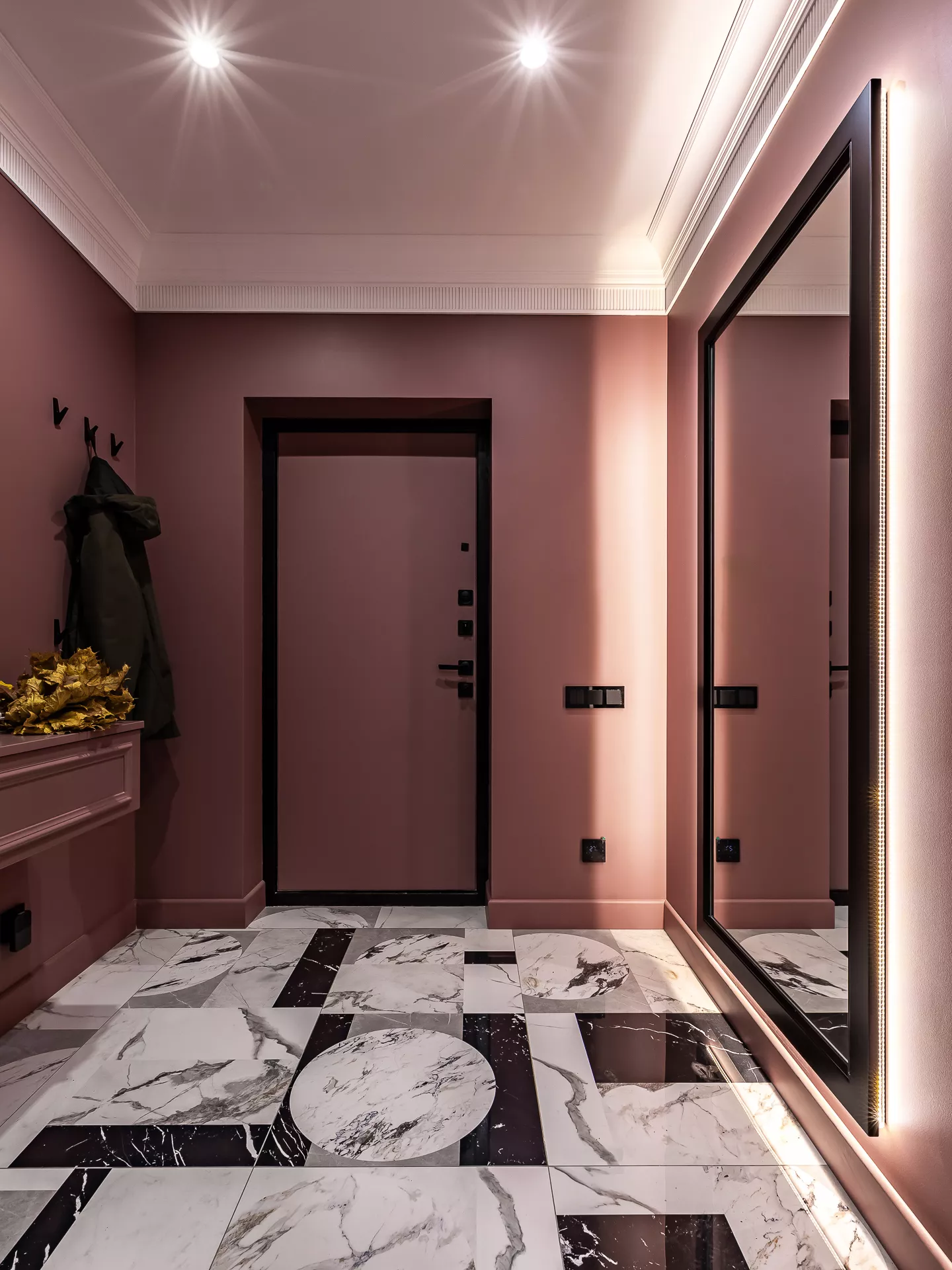 Design of an apartment of 85 m² in Moscow. LCD Luchi