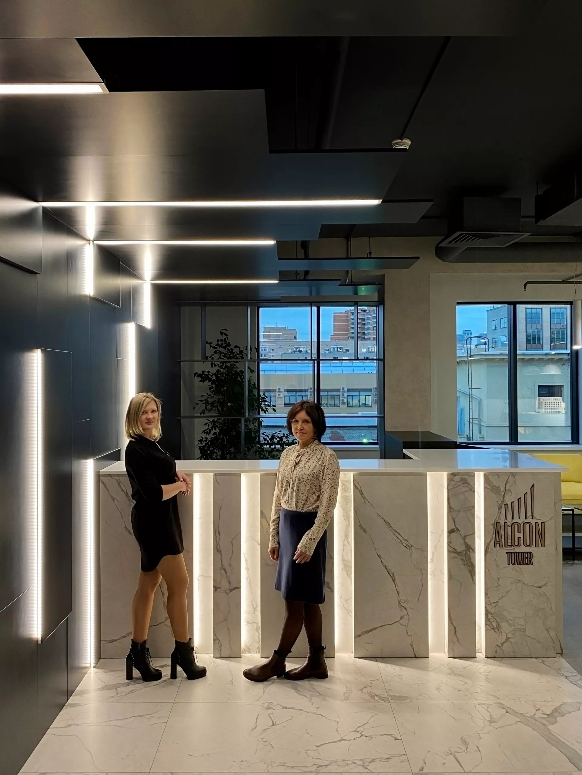 Sales Office Interior Design 240 m² — Alcon Tower