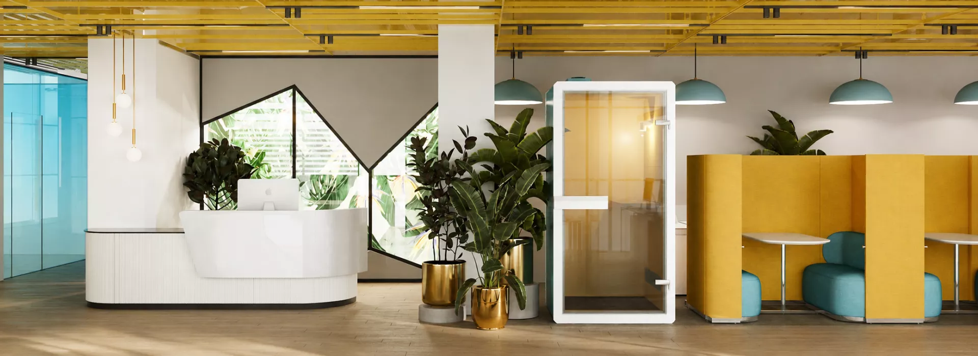 Interior design office 644m² — Reception