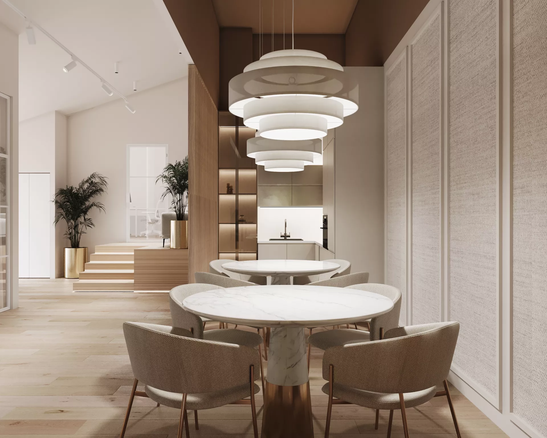 Дизайн офиса в особняке 1142 м².