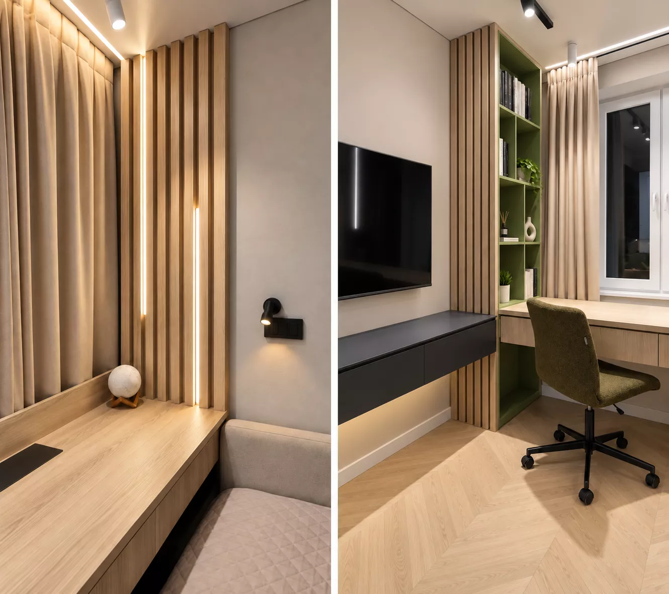 Design project Taun Khausa 120 m² — Kids room