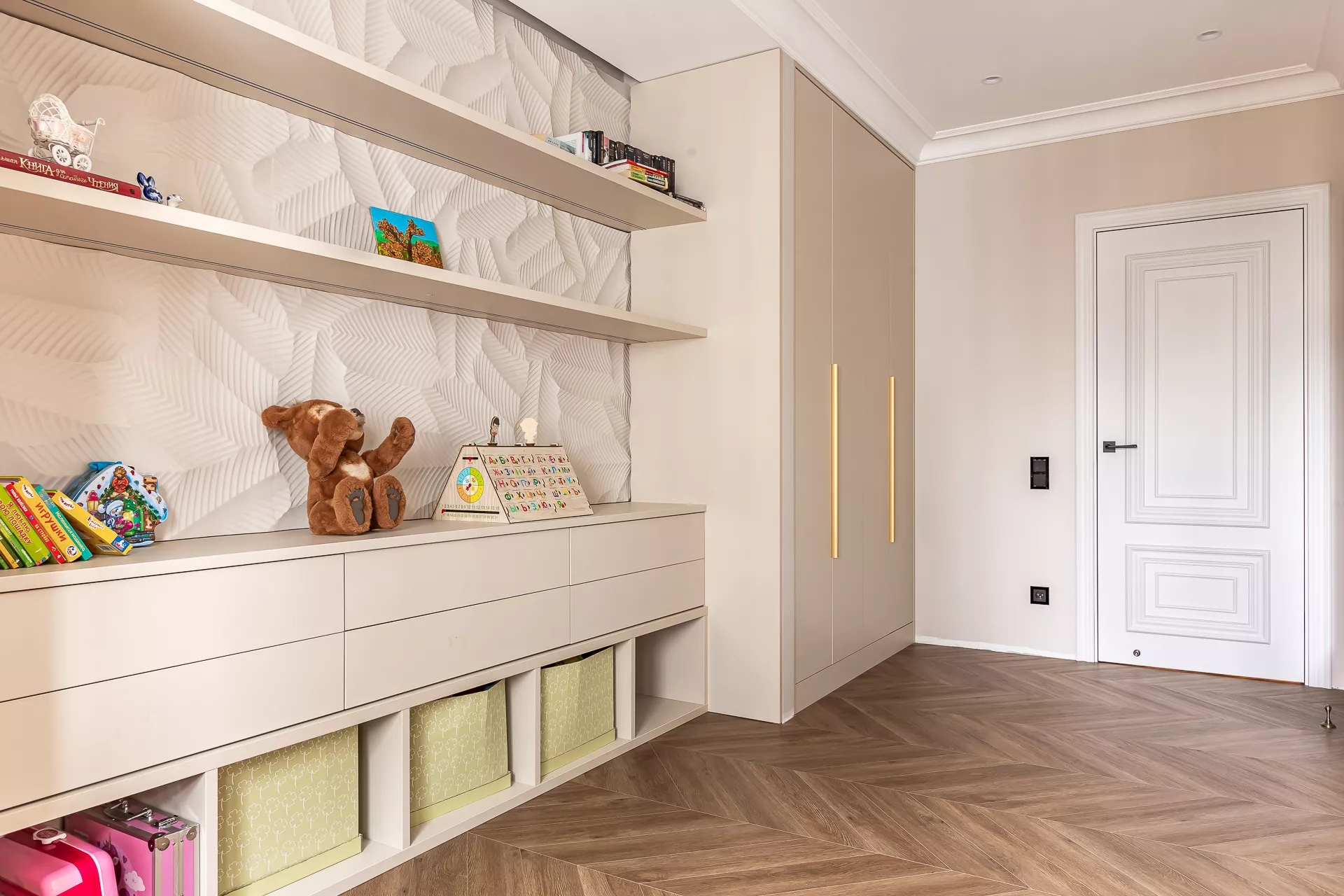 Дизайн квартиры 85 м² в Москве — ЖК Лучи