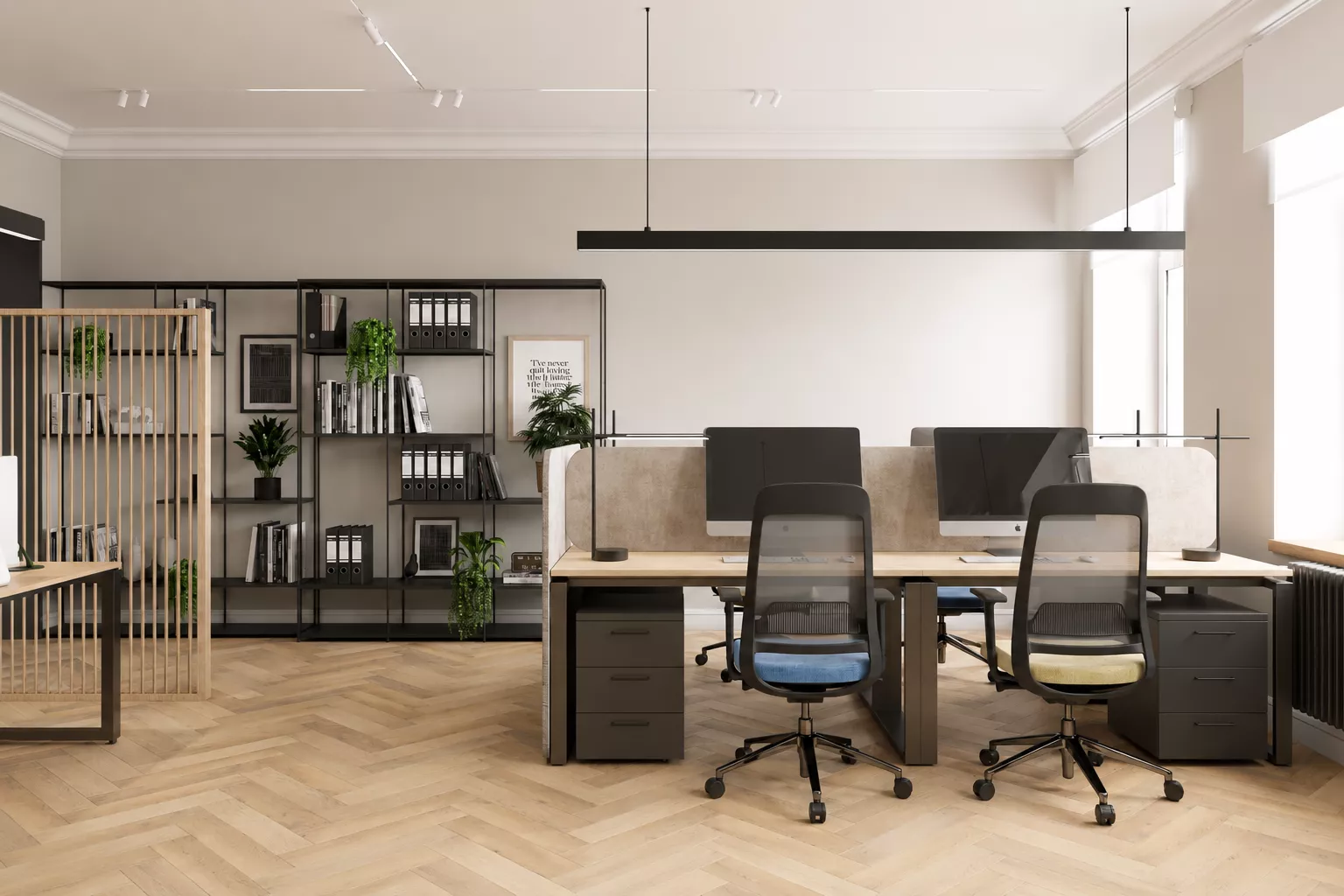 Дизайн офиса 127 м² для Group Star Production