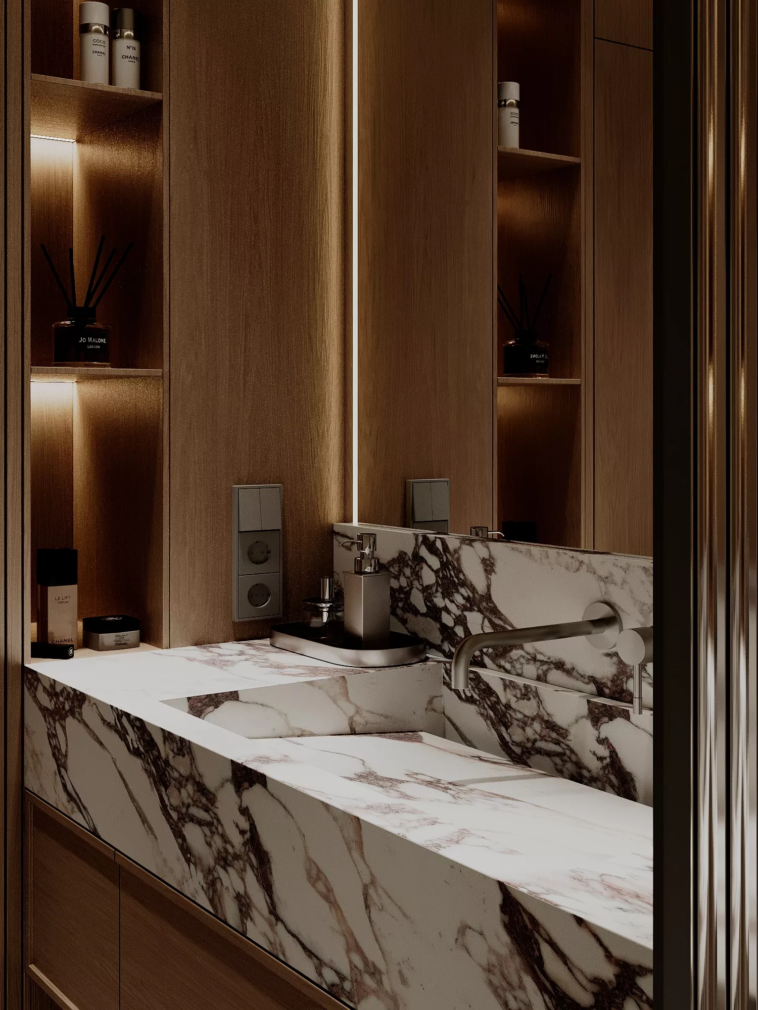 Apartment design project 62 m² RC Luchi — Bathroom