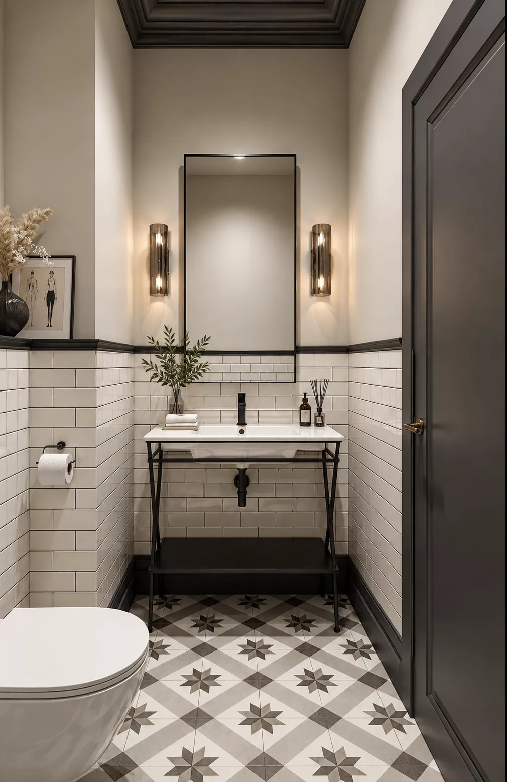 Design MOP torgovo-ofisnogo prostranstva in osobnyake.73 m² — Bathroom