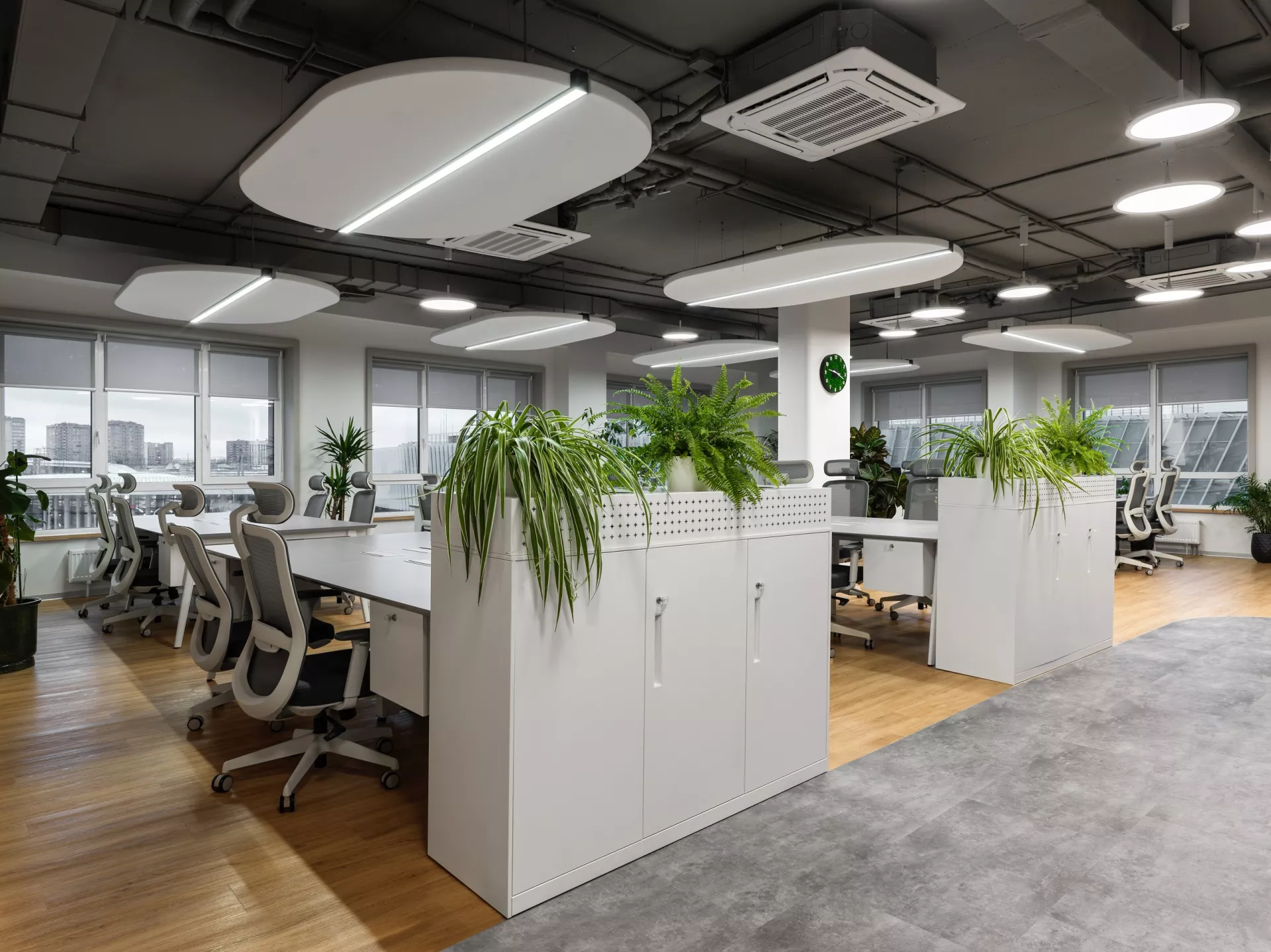 Дизайн офиса 460 м² для компании Indefiny