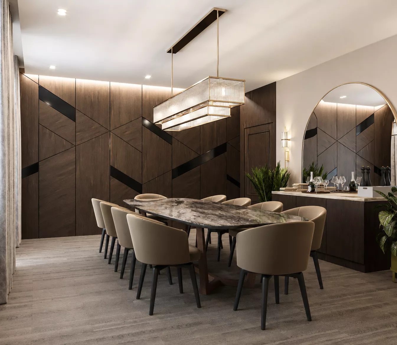 Room "Lux" in the hotel and restaurant complex of LLC "Ural Cliff" — Dining room