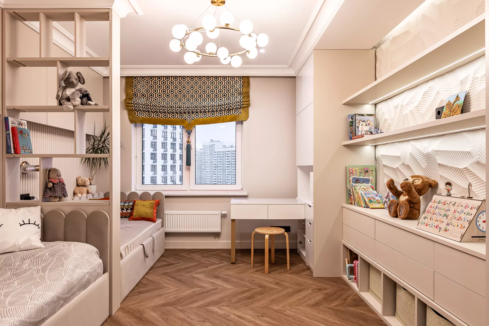 Дизайн квартиры 85 м² в Москве — ЖК Лучи