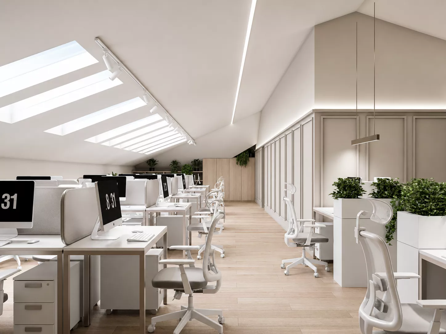 Дизайн офиса в особняке 1142 м².
