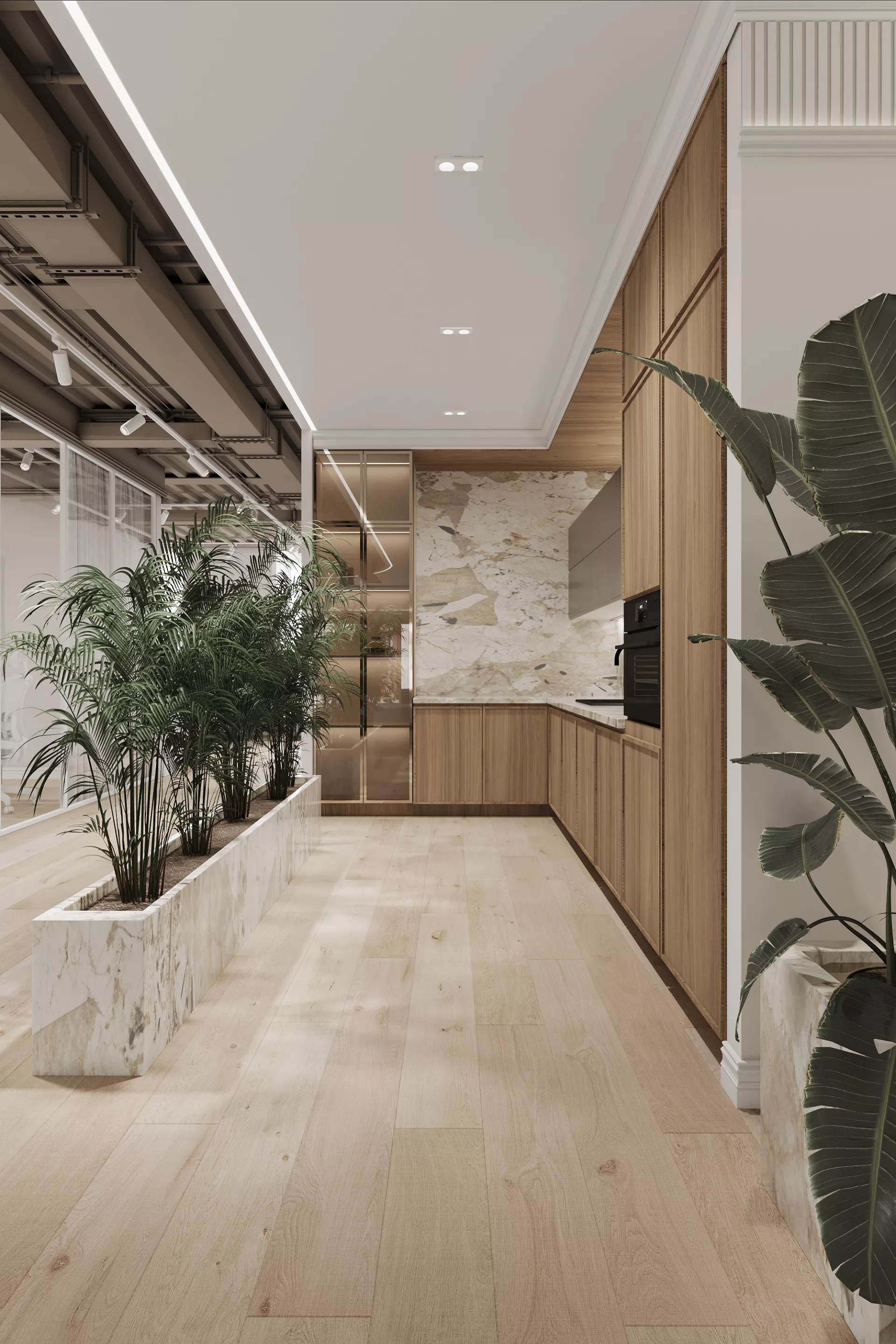 Дизайн офиса в особняке 1142 м².