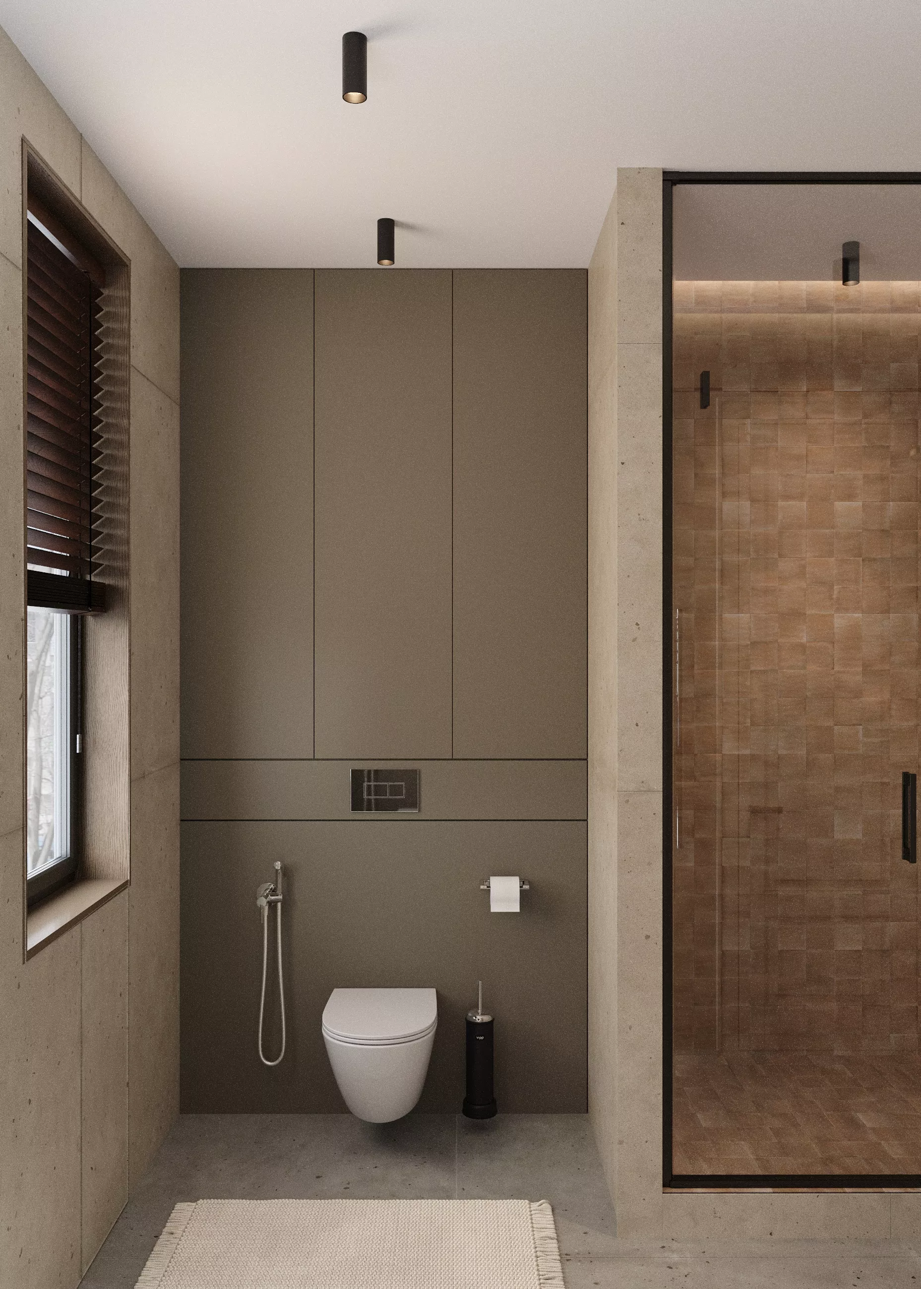 Cottage interior 322 m² in Zavidovo — Bathroom