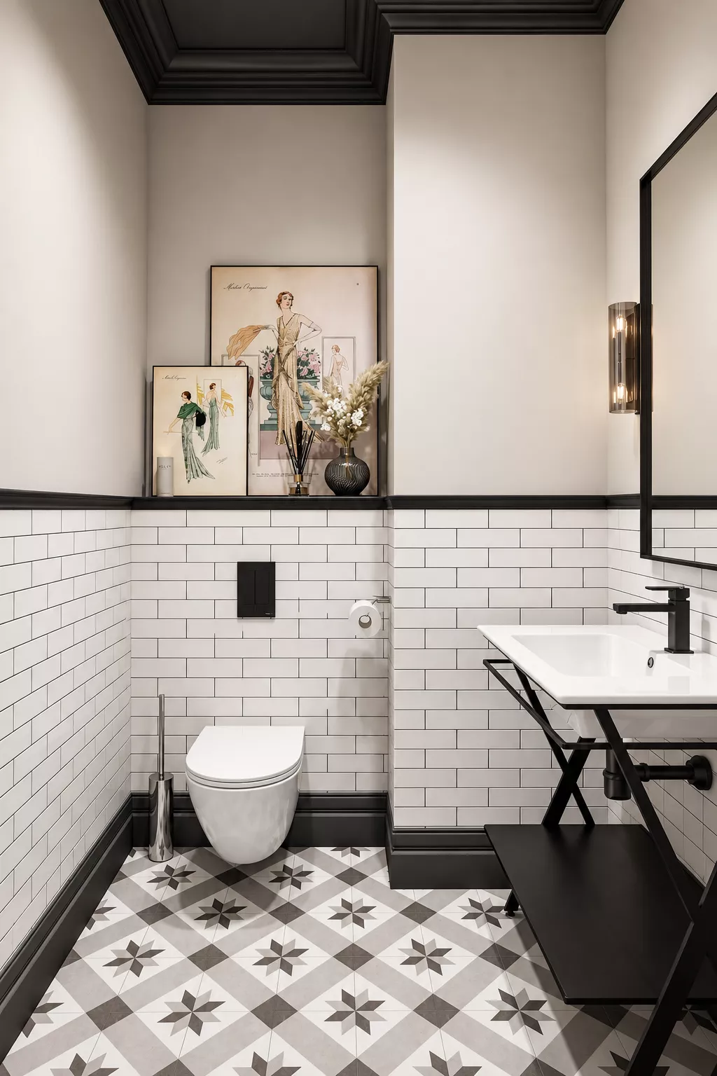 Design MOP torgovo-ofisnogo prostranstva in osobnyake.73 m² — Bathroom