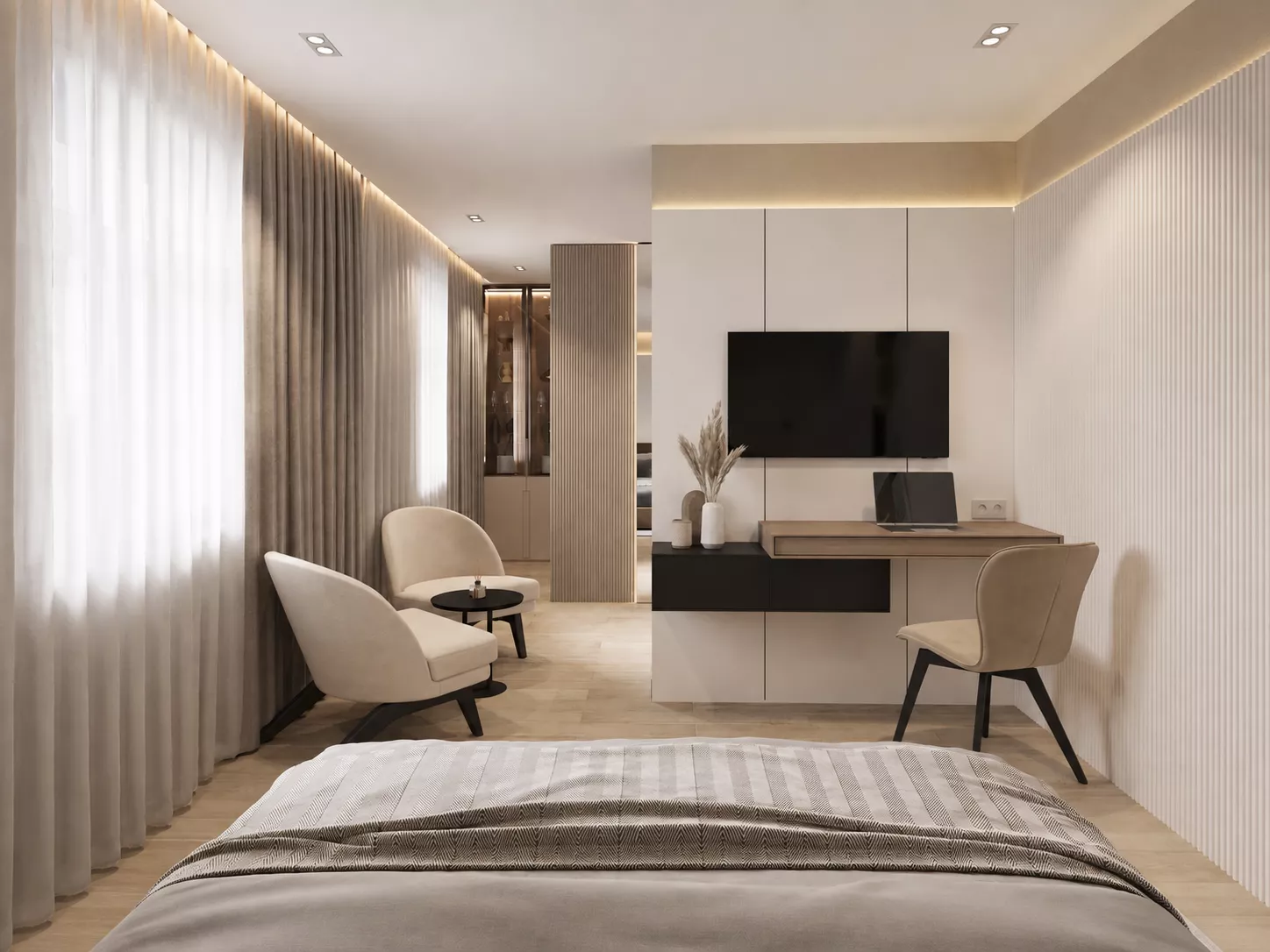 Typical rooms in the hotel and restaurant complex of LLC "Ural Cliff"