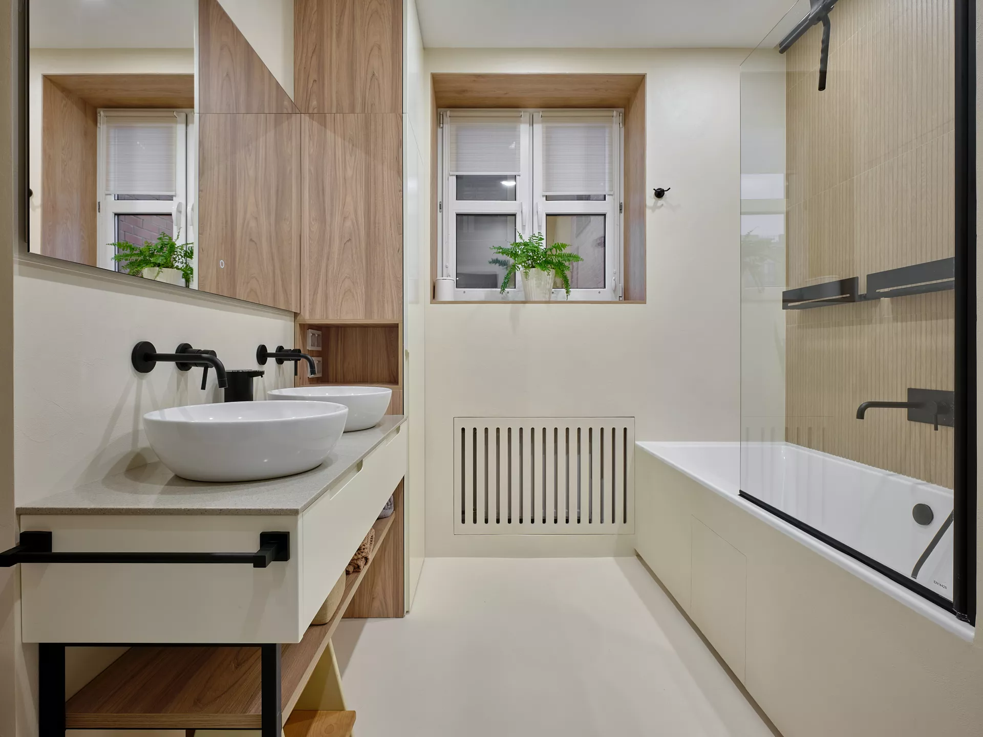 Apartment design project 73 m² — RC Opalikha — Bathroom