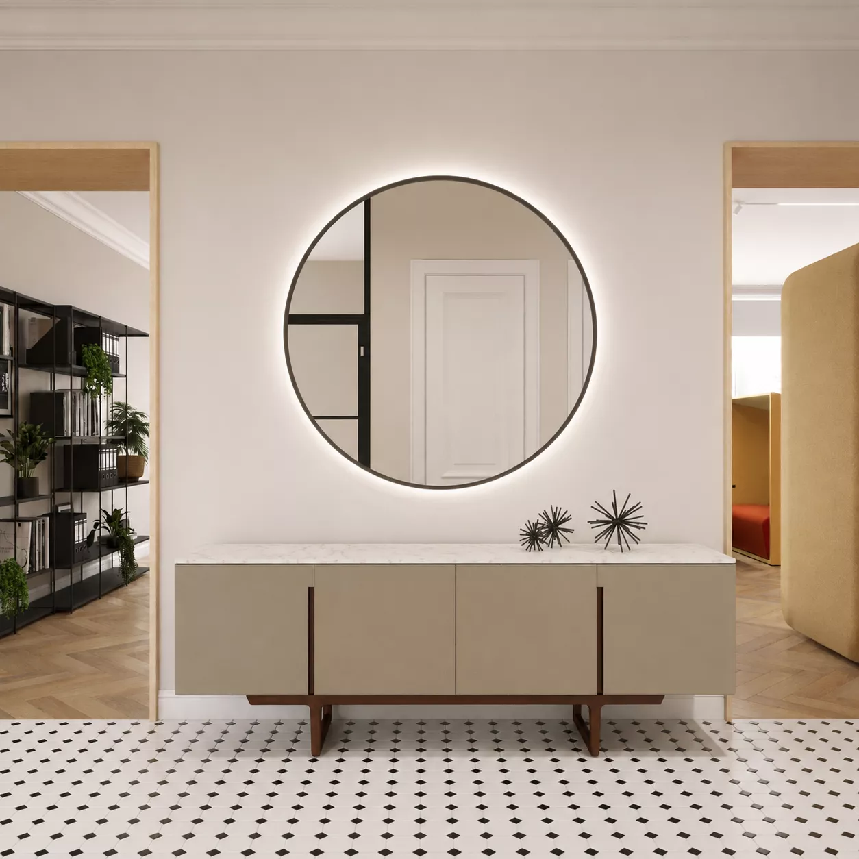 Дизайн офиса 127 м² для Group Star Production