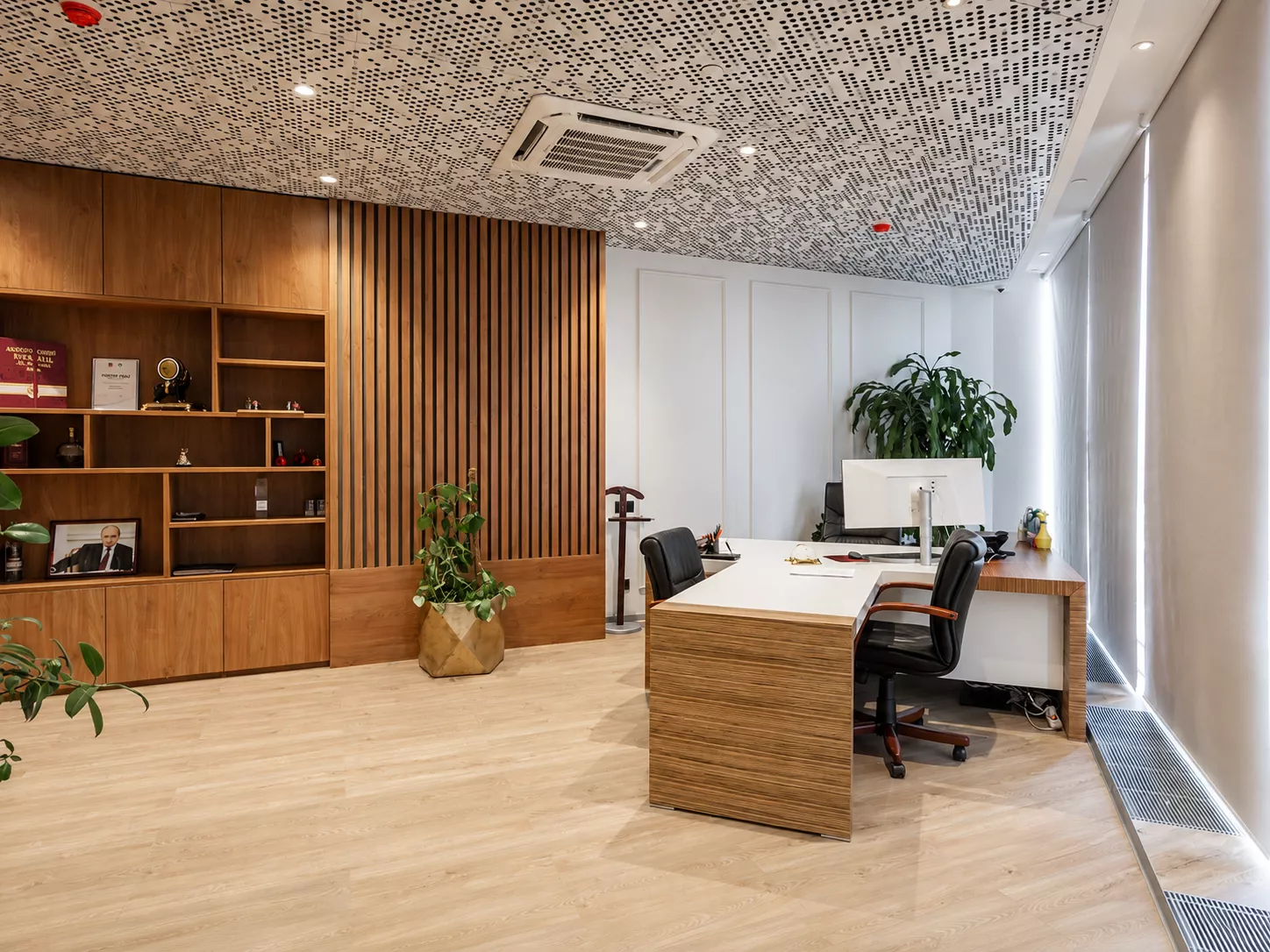 Дизайн офиса в Башне Федерации 630 м².