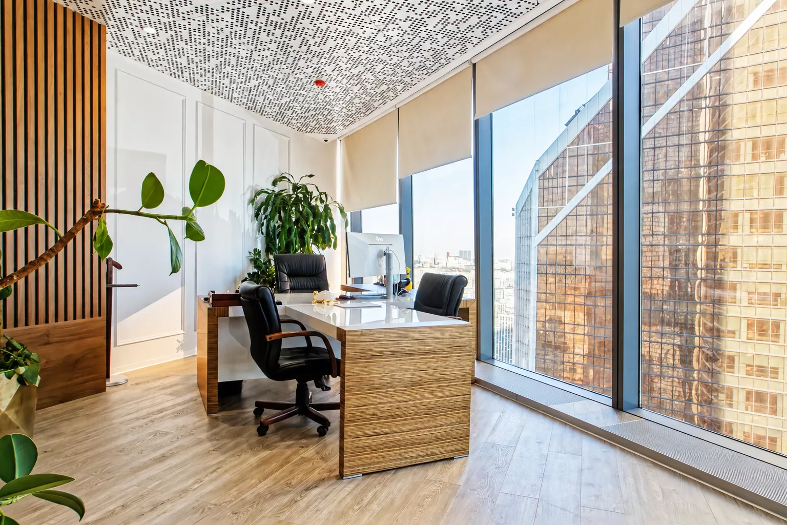 Дизайн офиса в Башне Федерации 630 м².