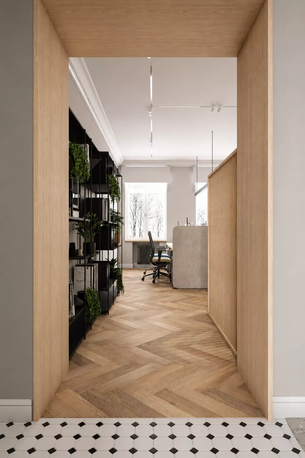 Дизайн офиса 127 м² для Group Star Production