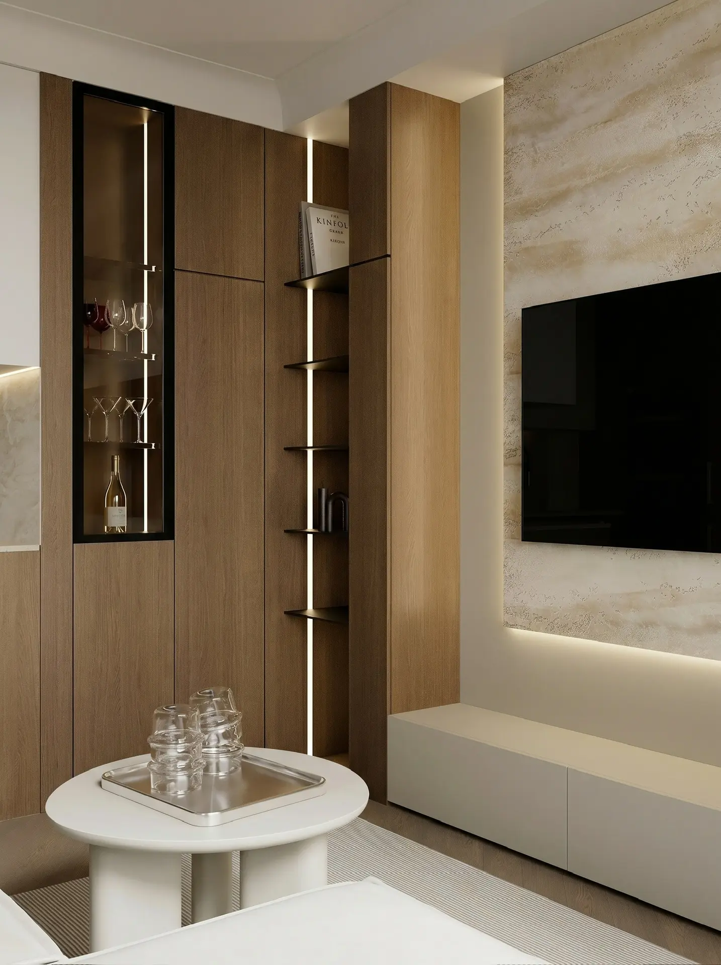 Дизайн-проект квартиры 60 м² ЖК Лучи