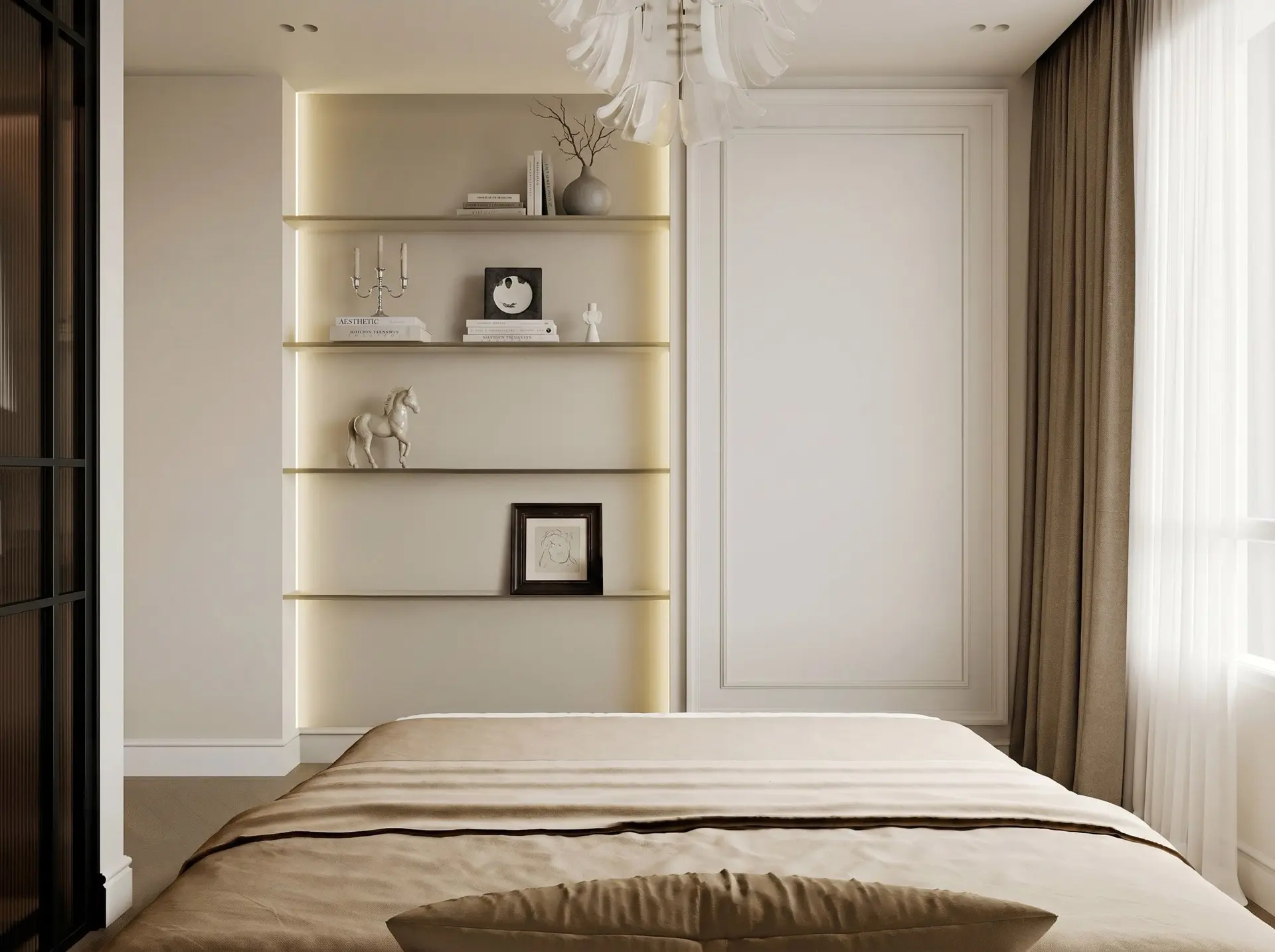 Design project of the apartment 60 m² LCD Luchi