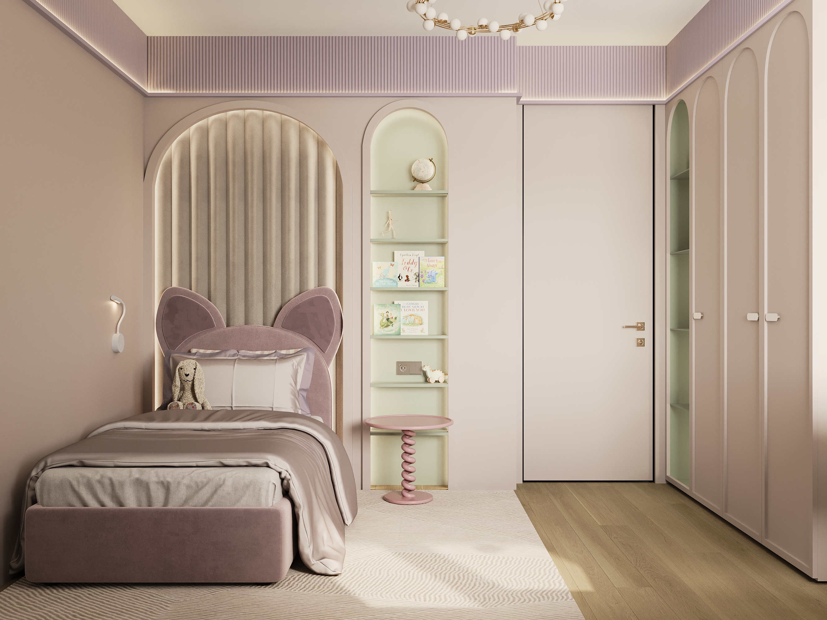 Дизайн-проект квартиры 70 м² ЖК  Опалиха — Москва