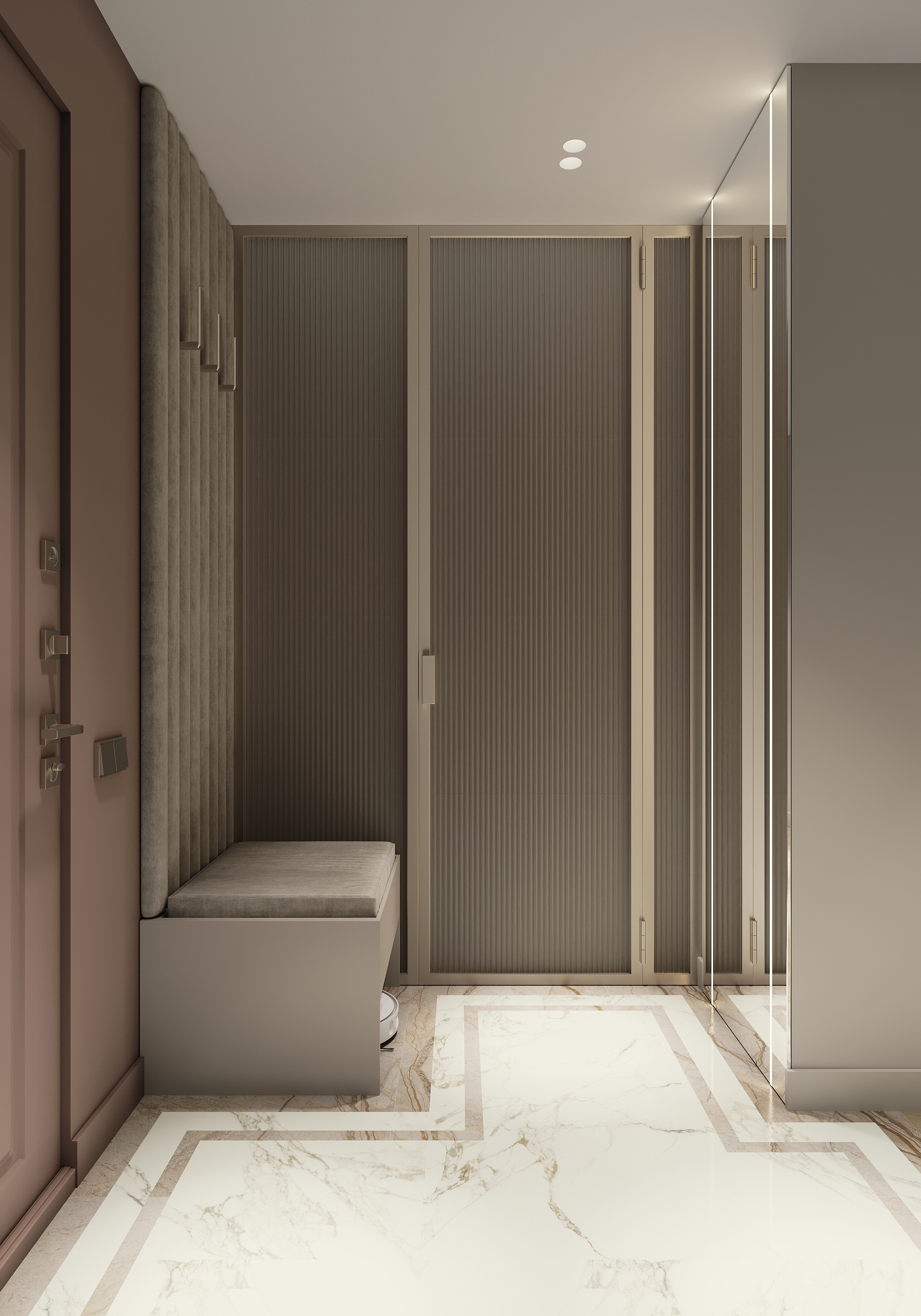Дизайн-проект квартиры 70 м² ЖК  Опалиха