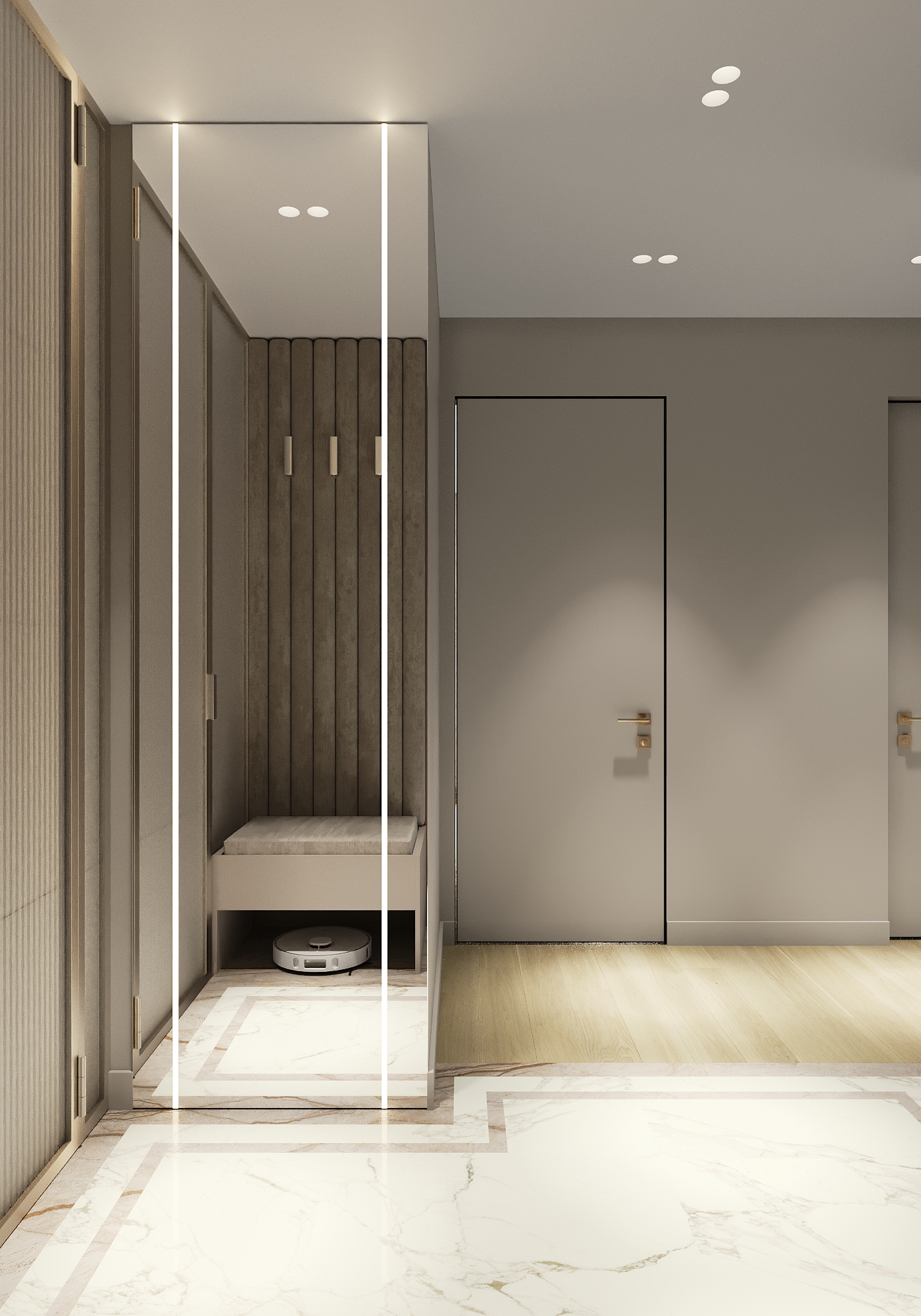 Дизайн-проект квартиры 70 м² ЖК  Опалиха