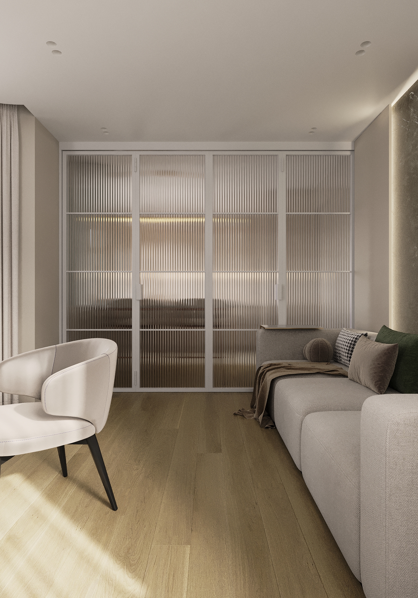 Дизайн-проект квартиры 70 м² ЖК  Опалиха