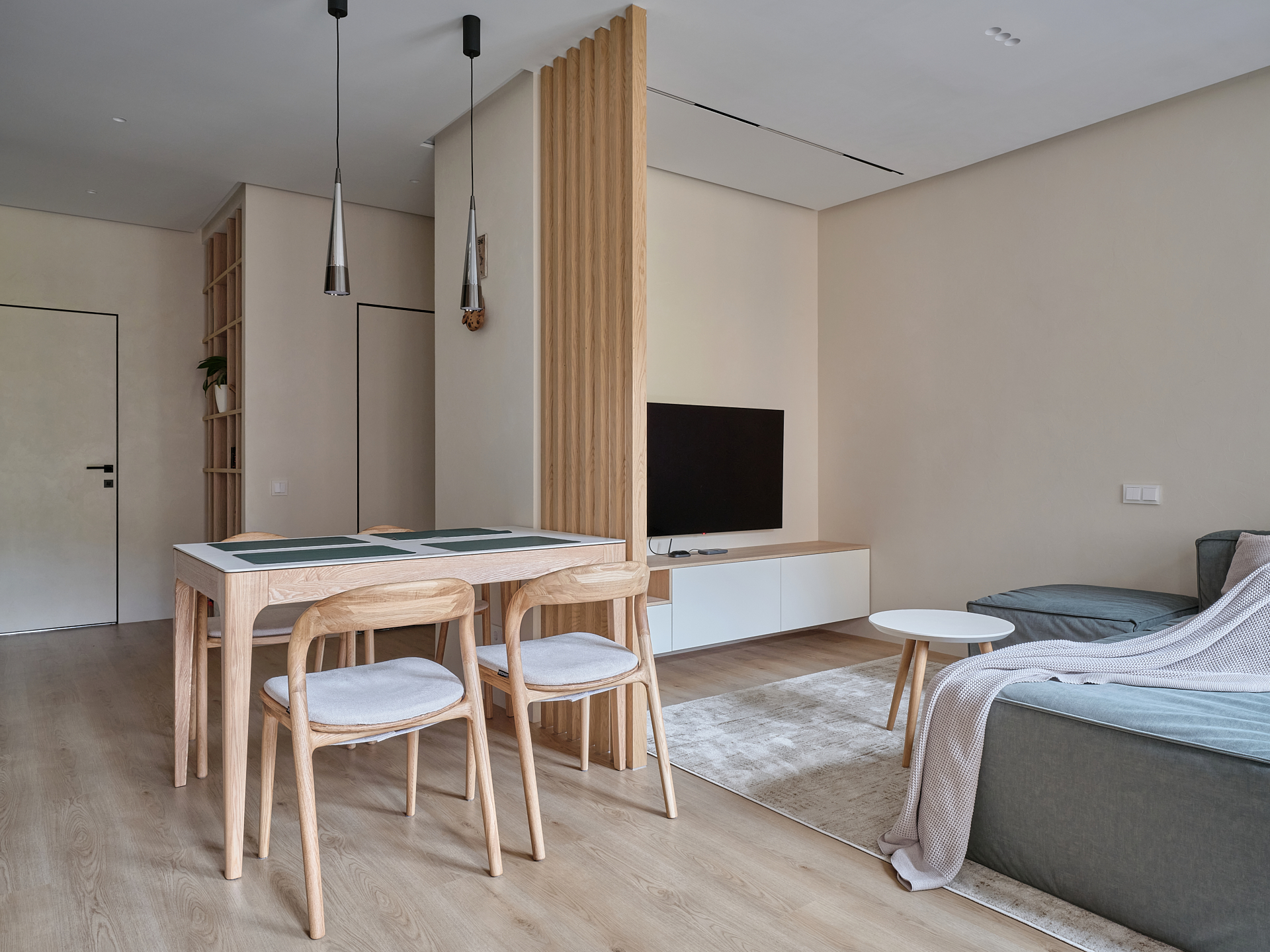 Design project of the apartment of 73 m². RC Opalikha