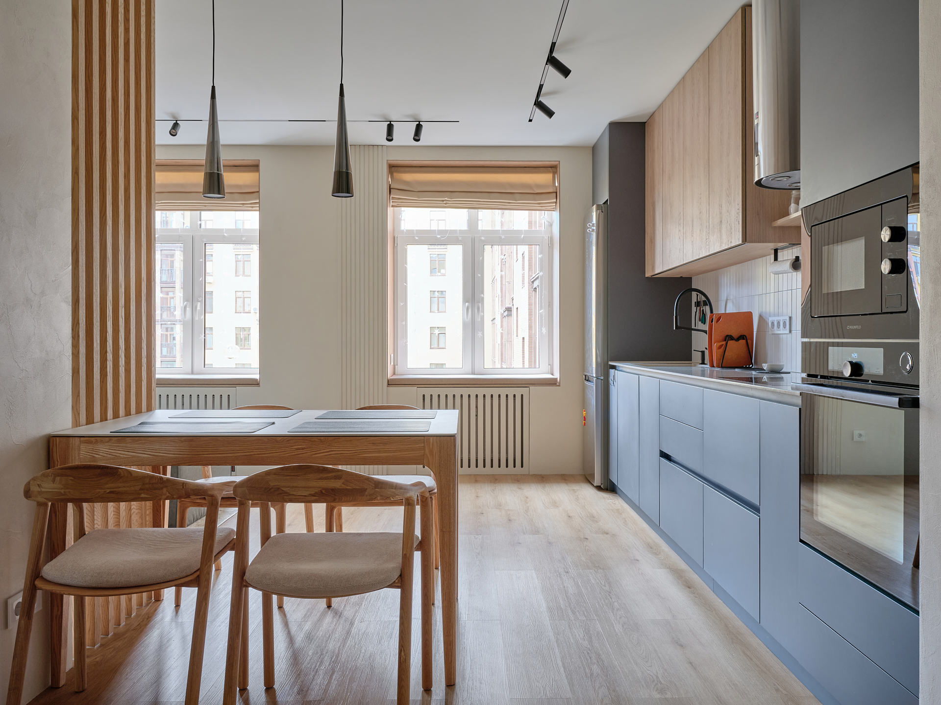 Design project of the apartment of 73 m². RC Opalikha