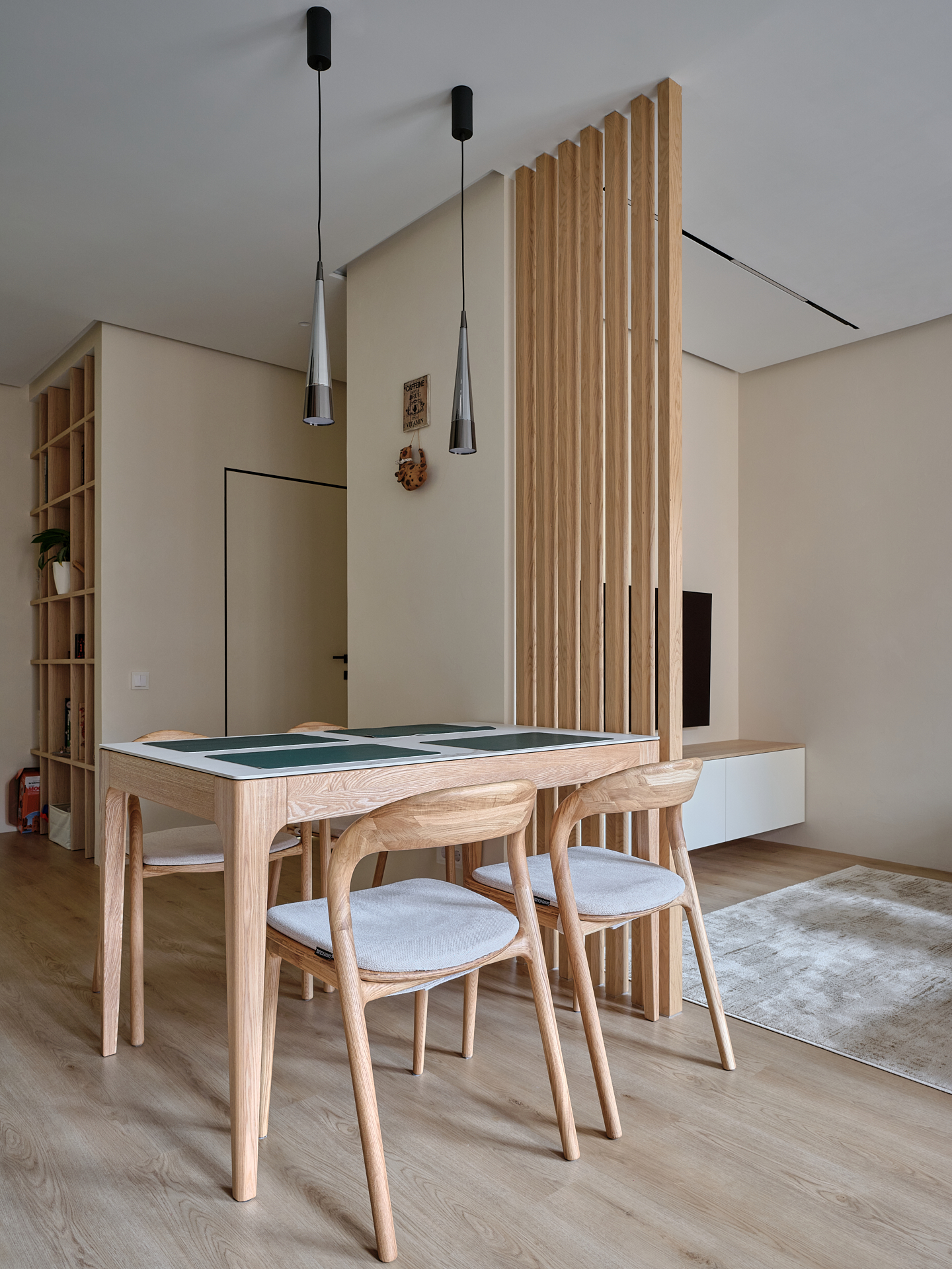 Design project of the apartment of 73 m². RC Opalikha