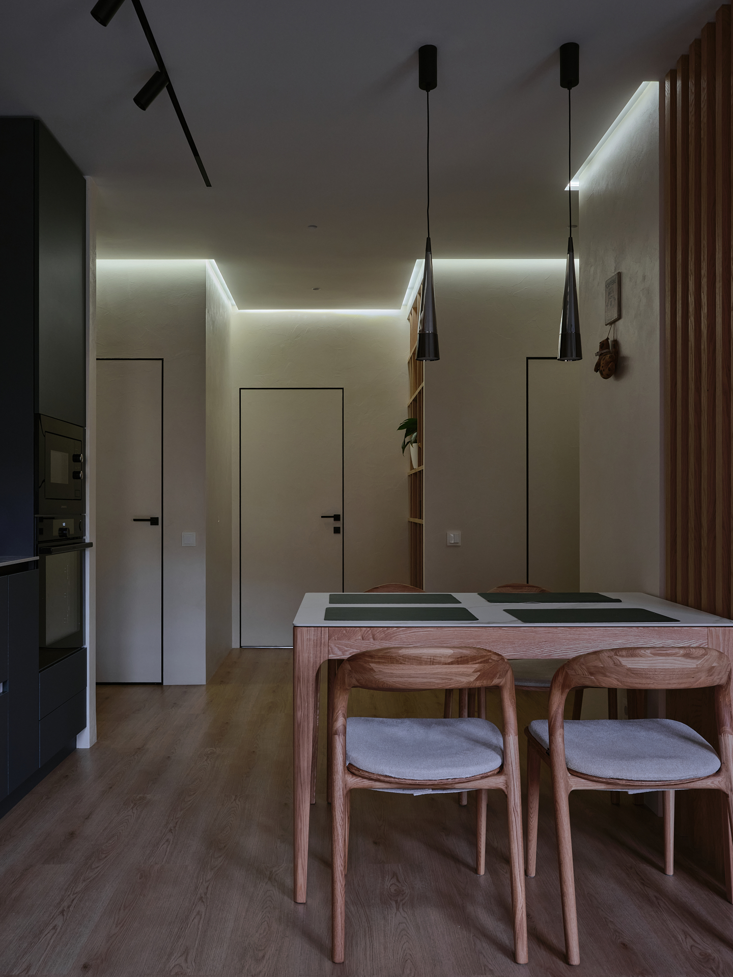 Design project of the apartment of 73 m². RC Opalikha