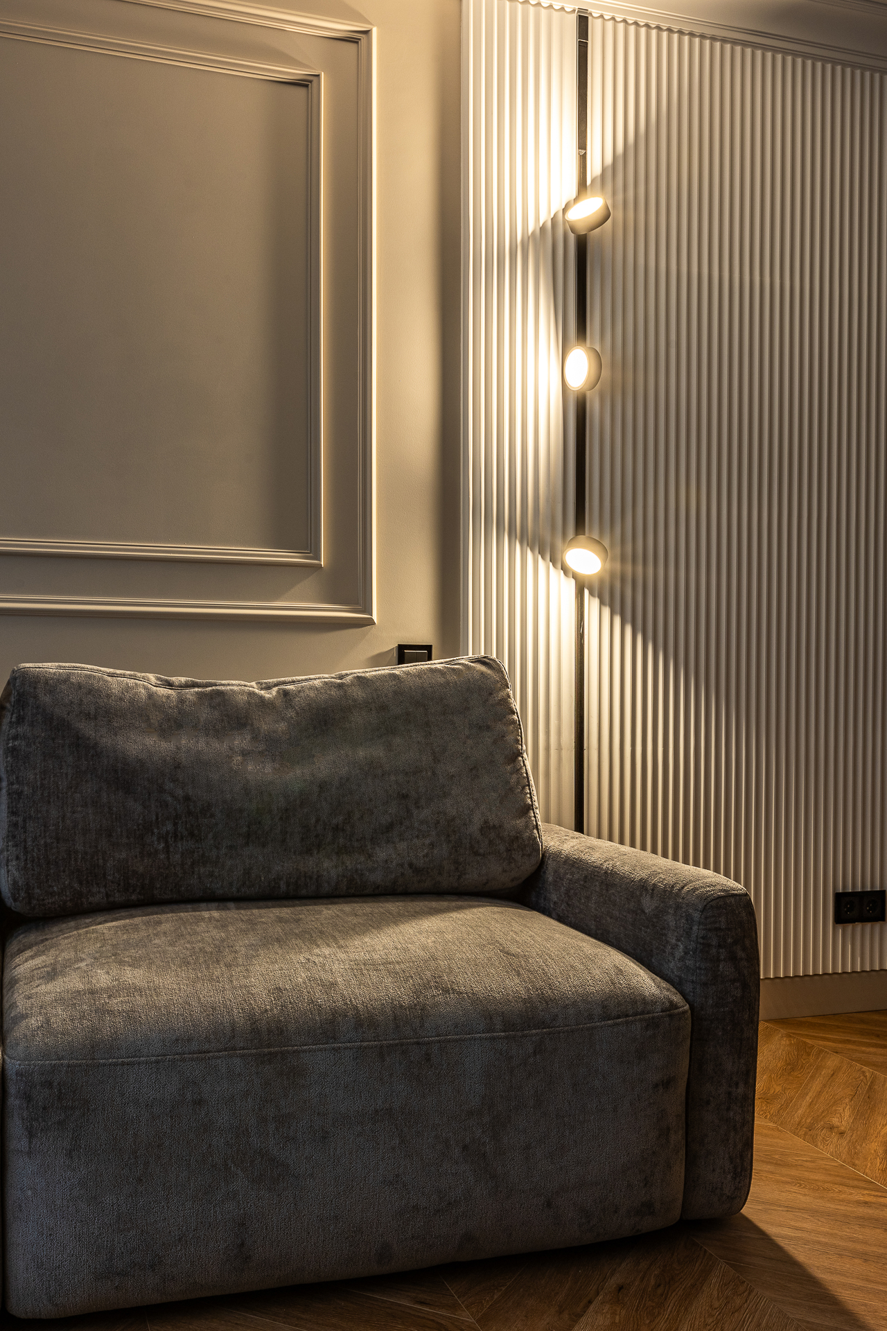 Design of an apartment of 80 m²  in Moscow. LCD Luchi