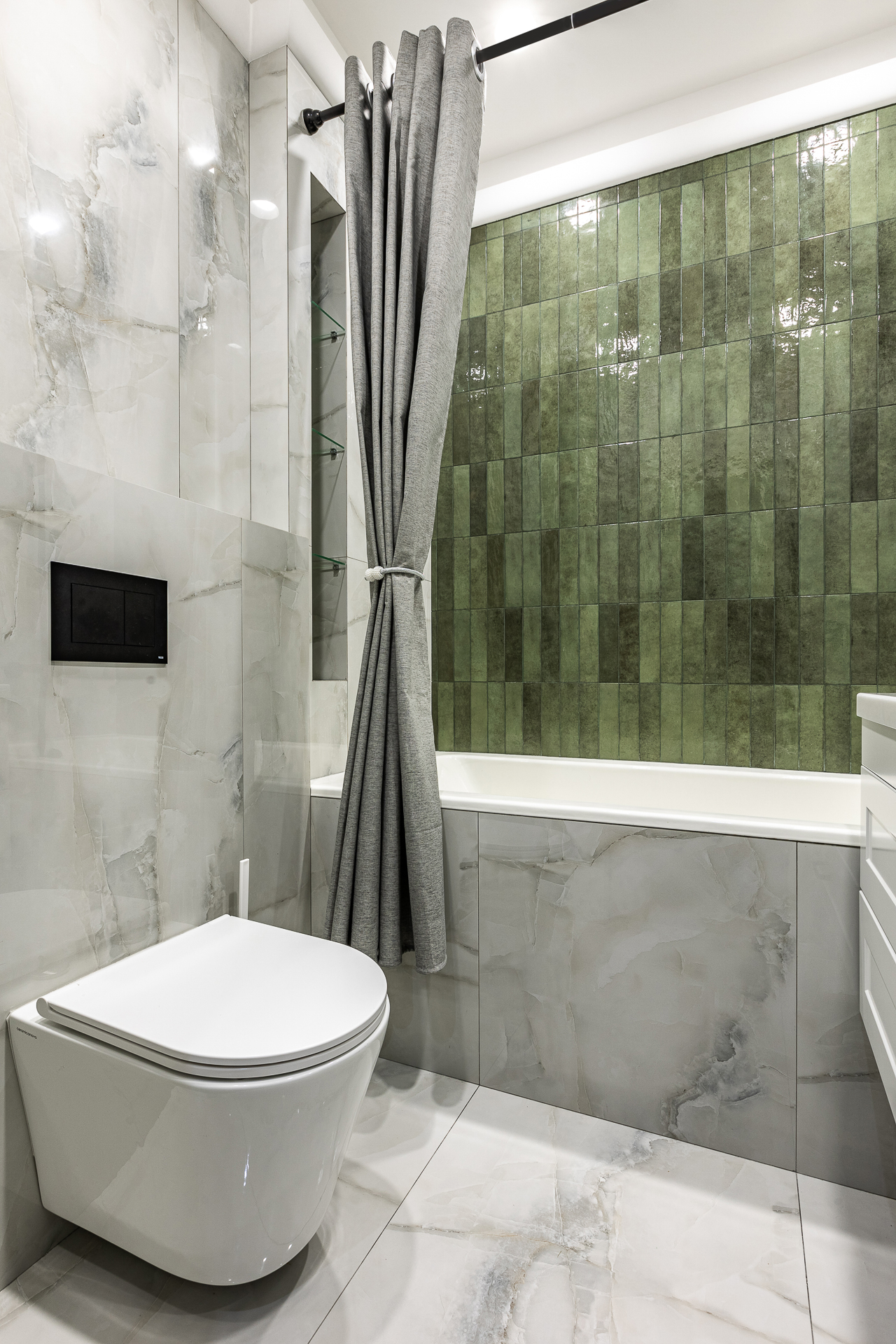 Design of an apartment of 80 m²  in Moscow. LCD Luchi