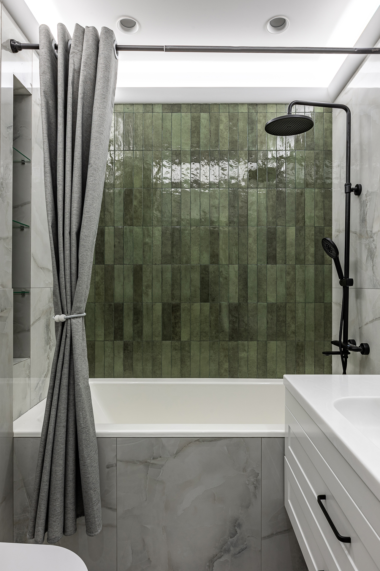 Design of an apartment of 80 m²  in Moscow. LCD Luchi