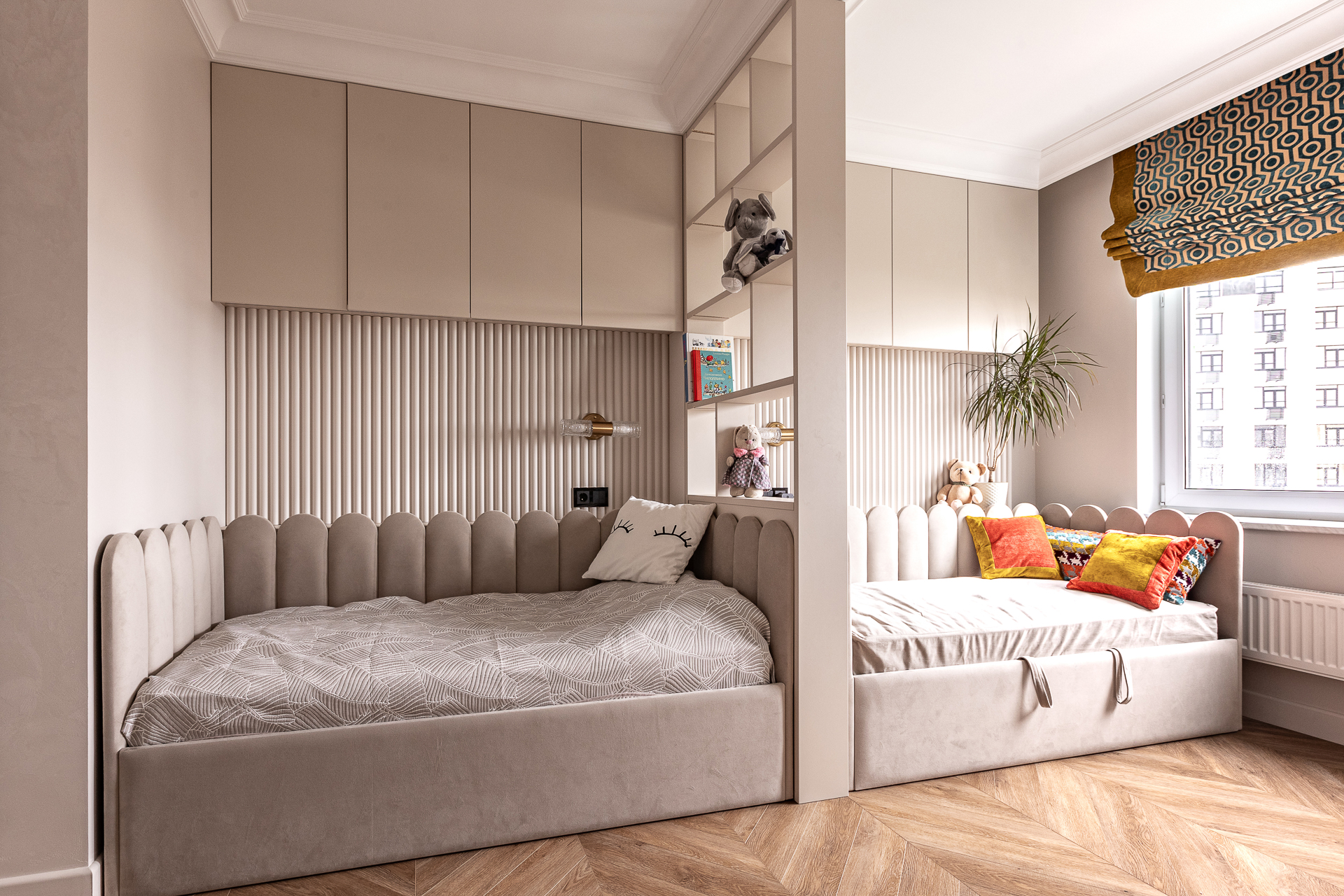 Design of an apartment of 80 m²  in Moscow. LCD Luchi