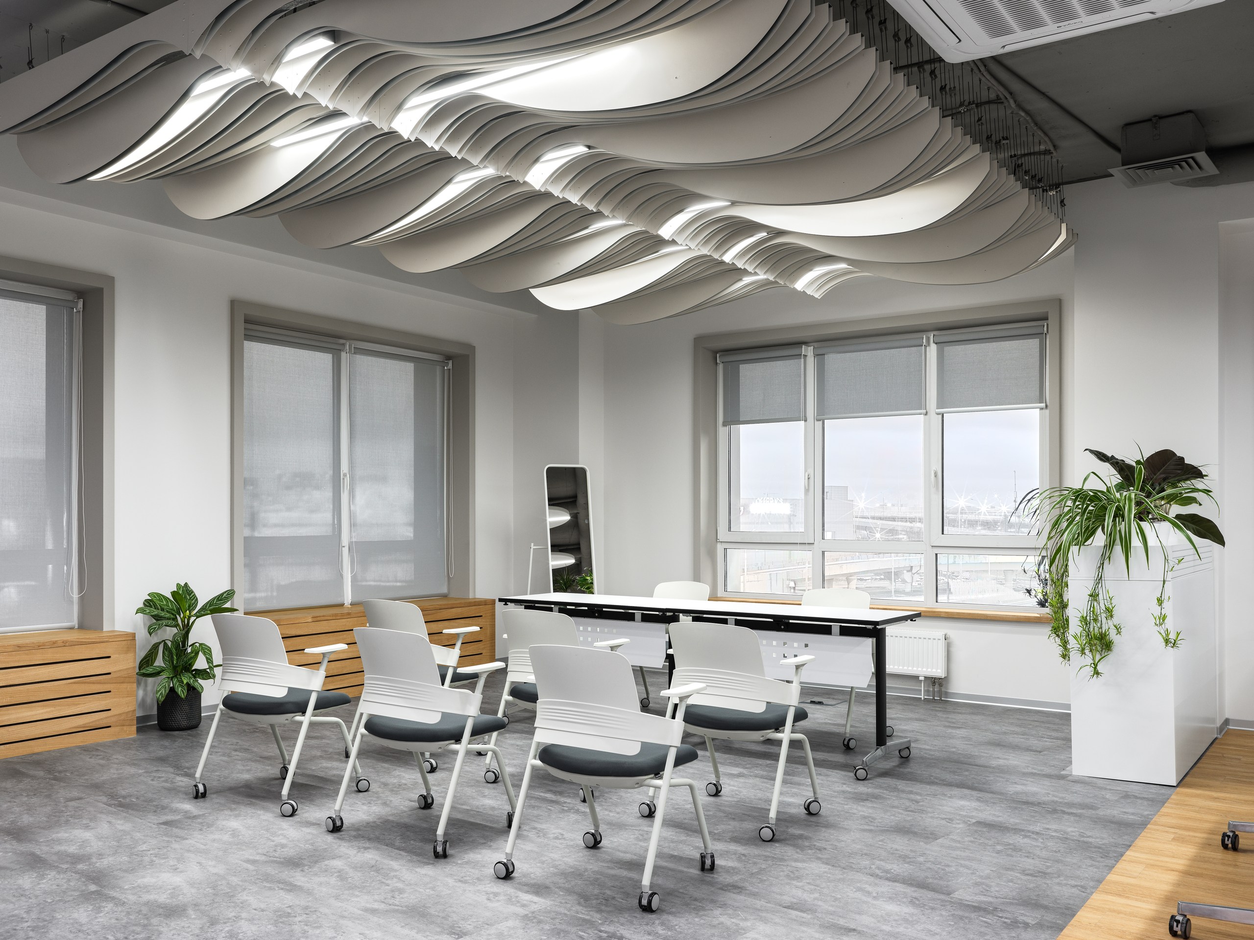 Дизайн  офиса 460м²  для компании Indefiny