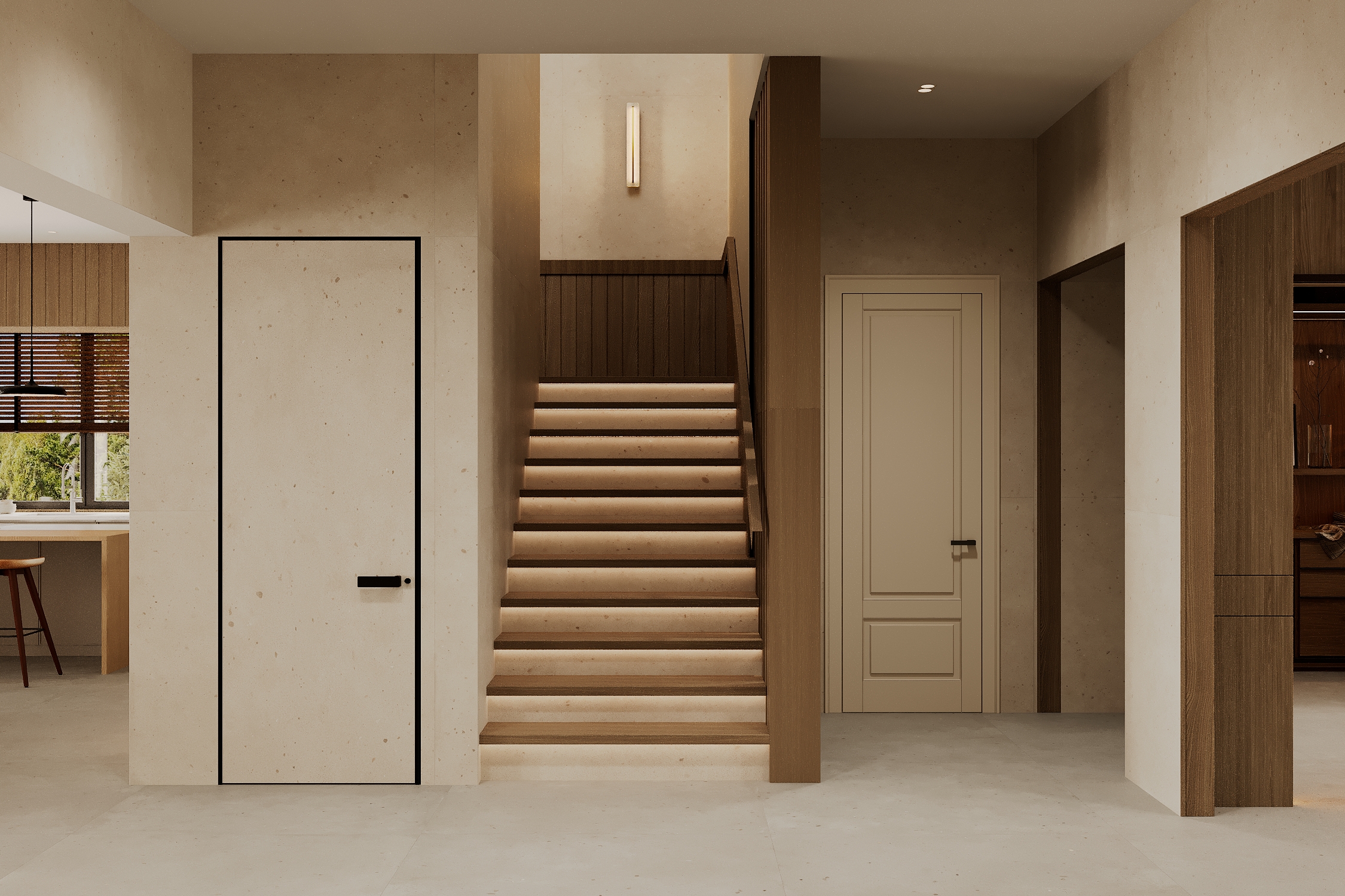 Интерьер коттеджа 320 м² в Завидово