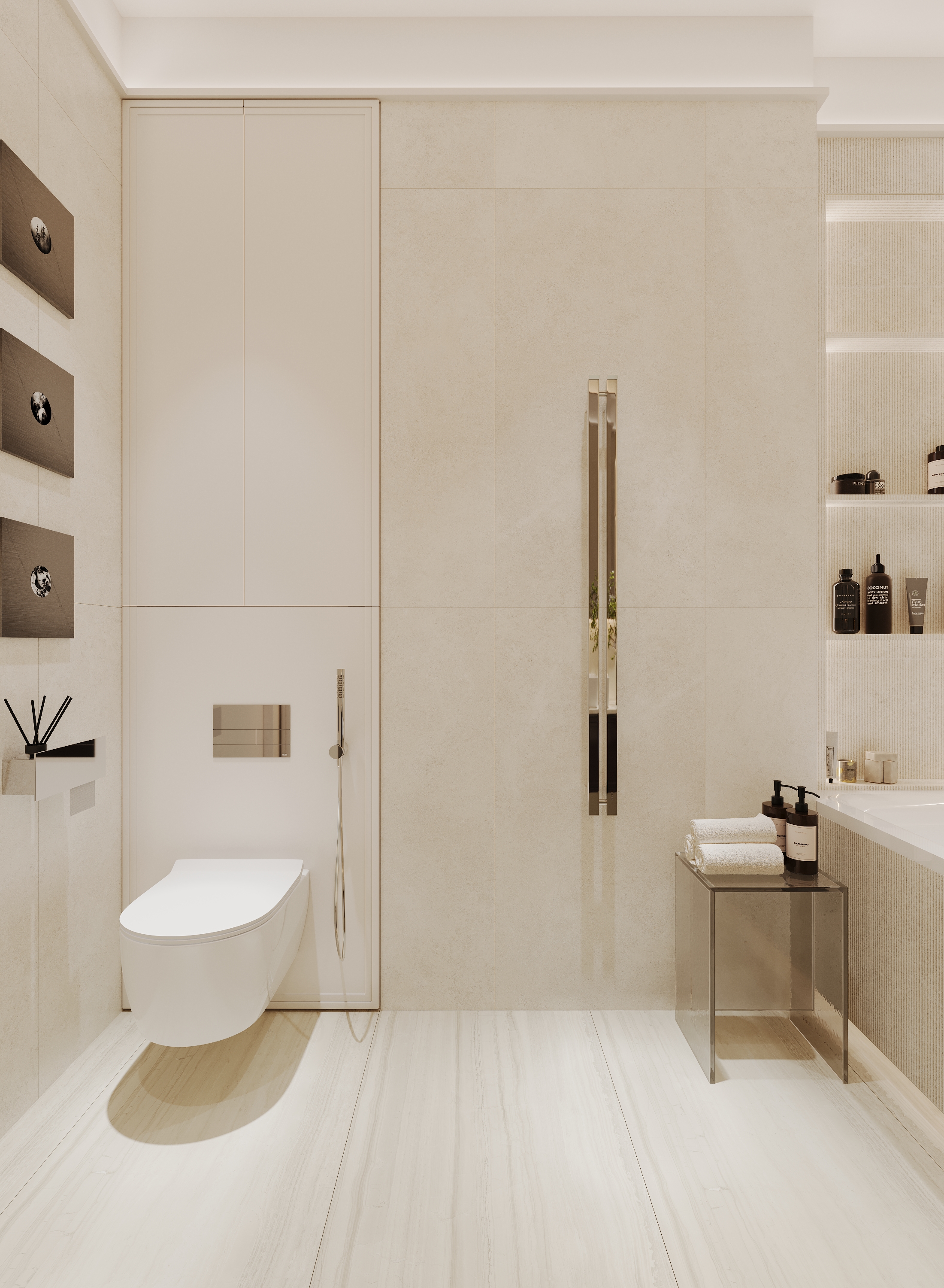 Design of an apartment of 40 m² in Moscow. LCD Symbol