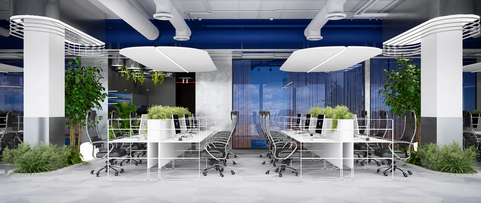 Design competition for an office project of 460 m² for Sovcombank in Saratov