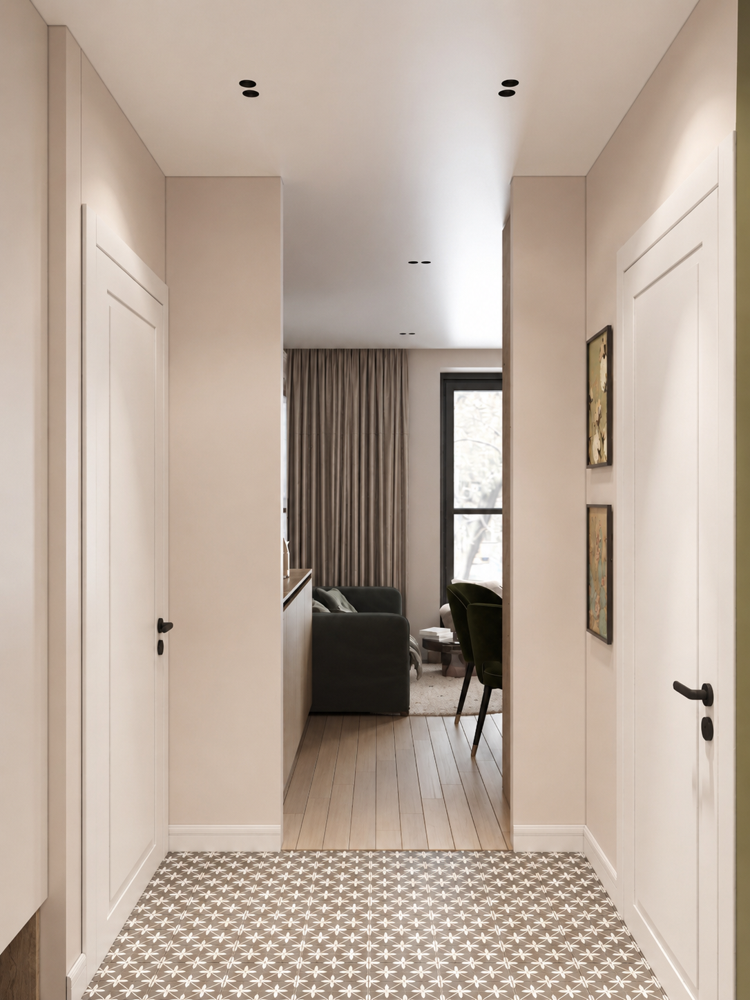 Дизайн квартиры 40м² в Саранске