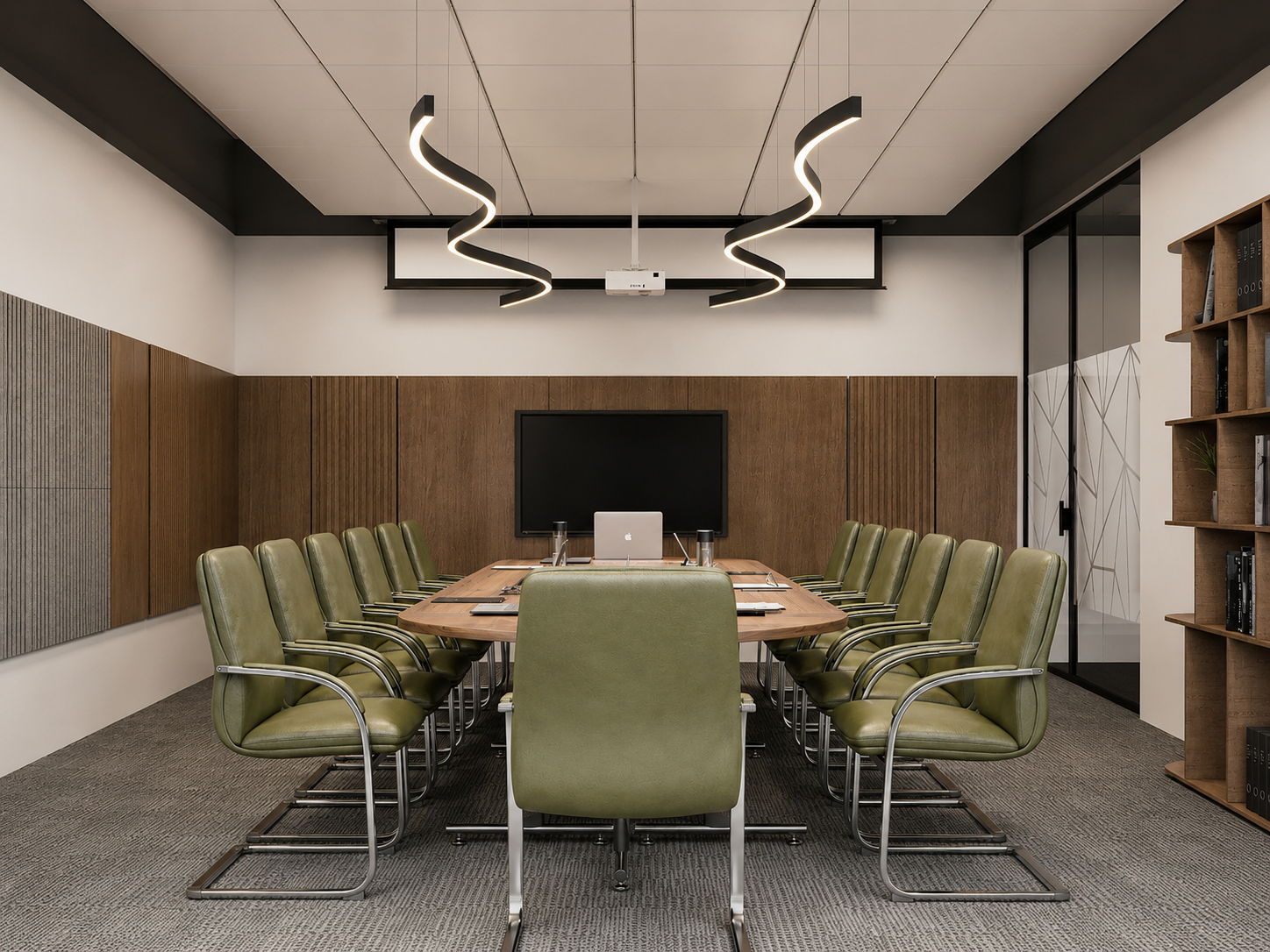 Дизайн офиса  400 м² для компании Comptek