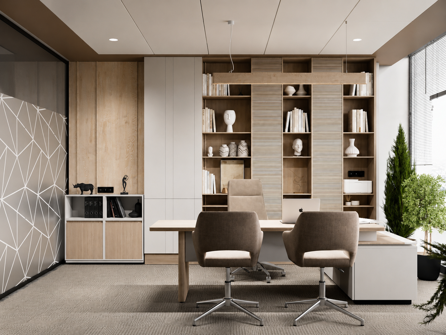 Дизайн офиса  400 м² для компании Comptek