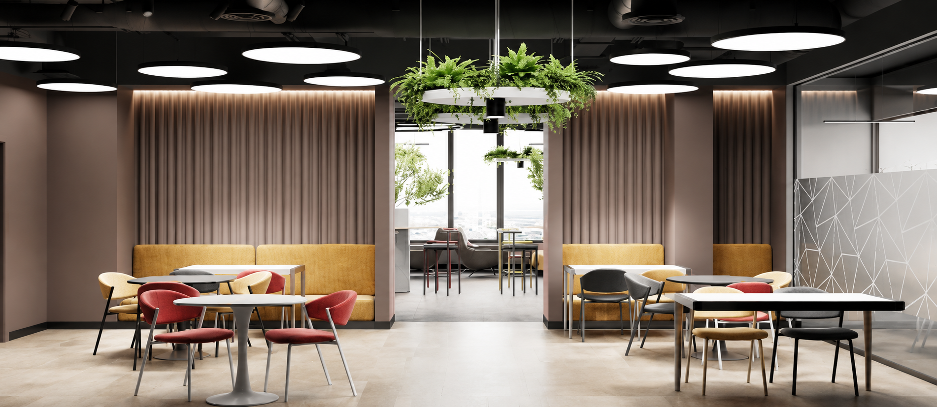Дизайн офиса  400 м² для компании Comptek